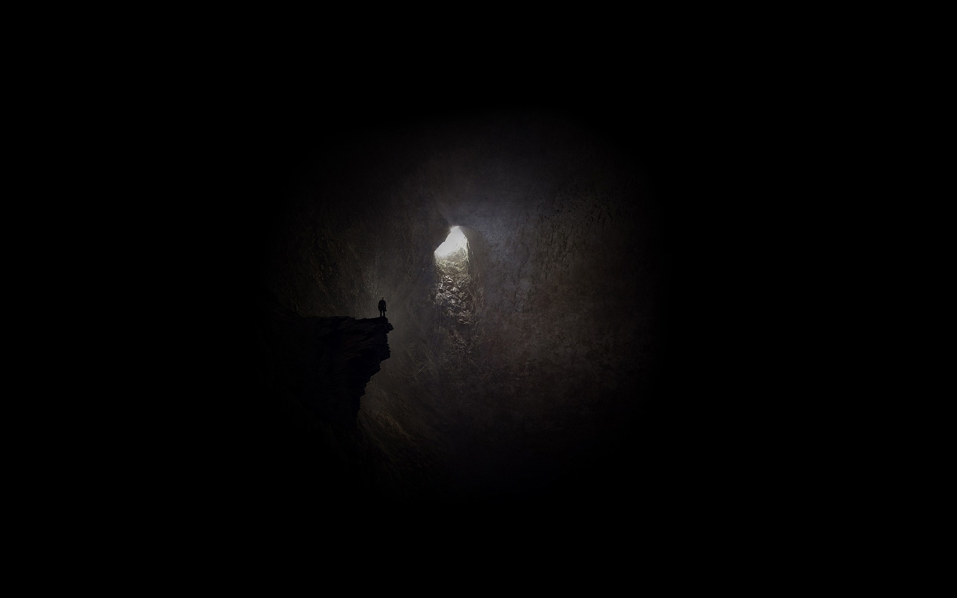 General 1920x1200 spelunking cave dark