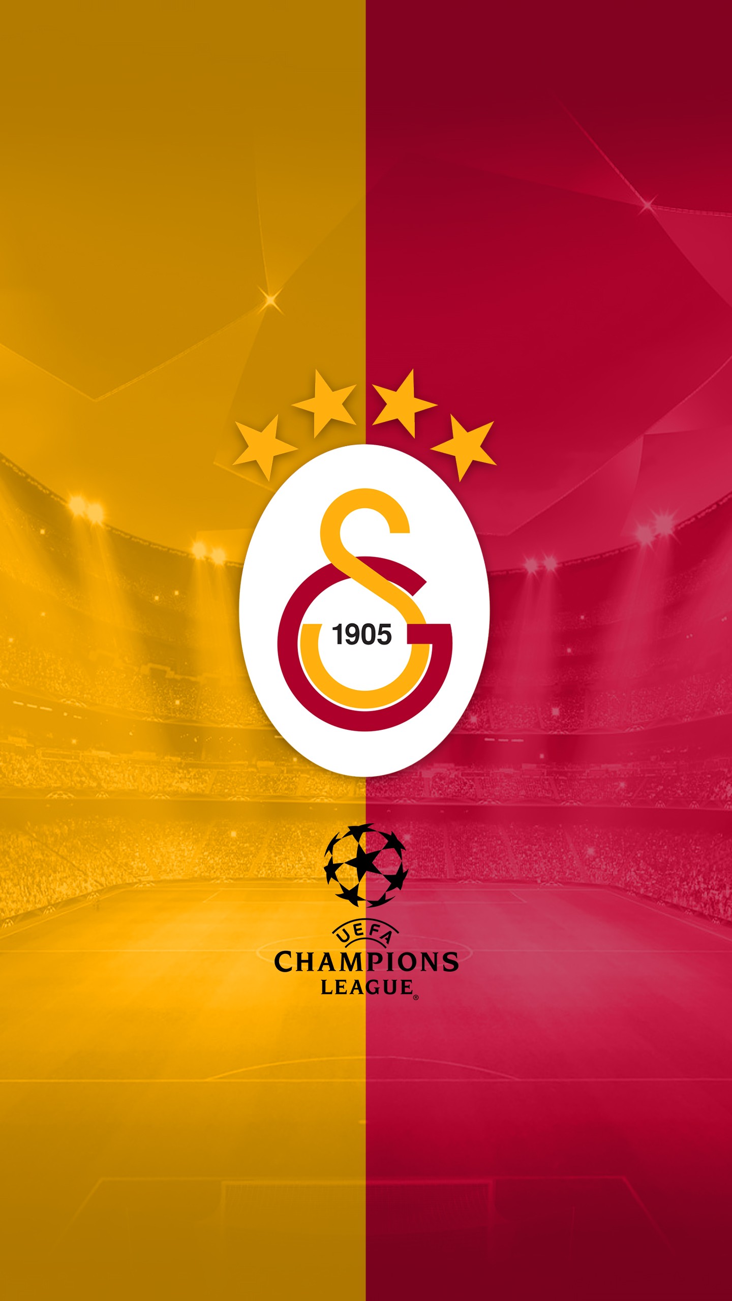 General 1440x2560 Galatasaray S.K. soccer 1905 (Year) logo sport