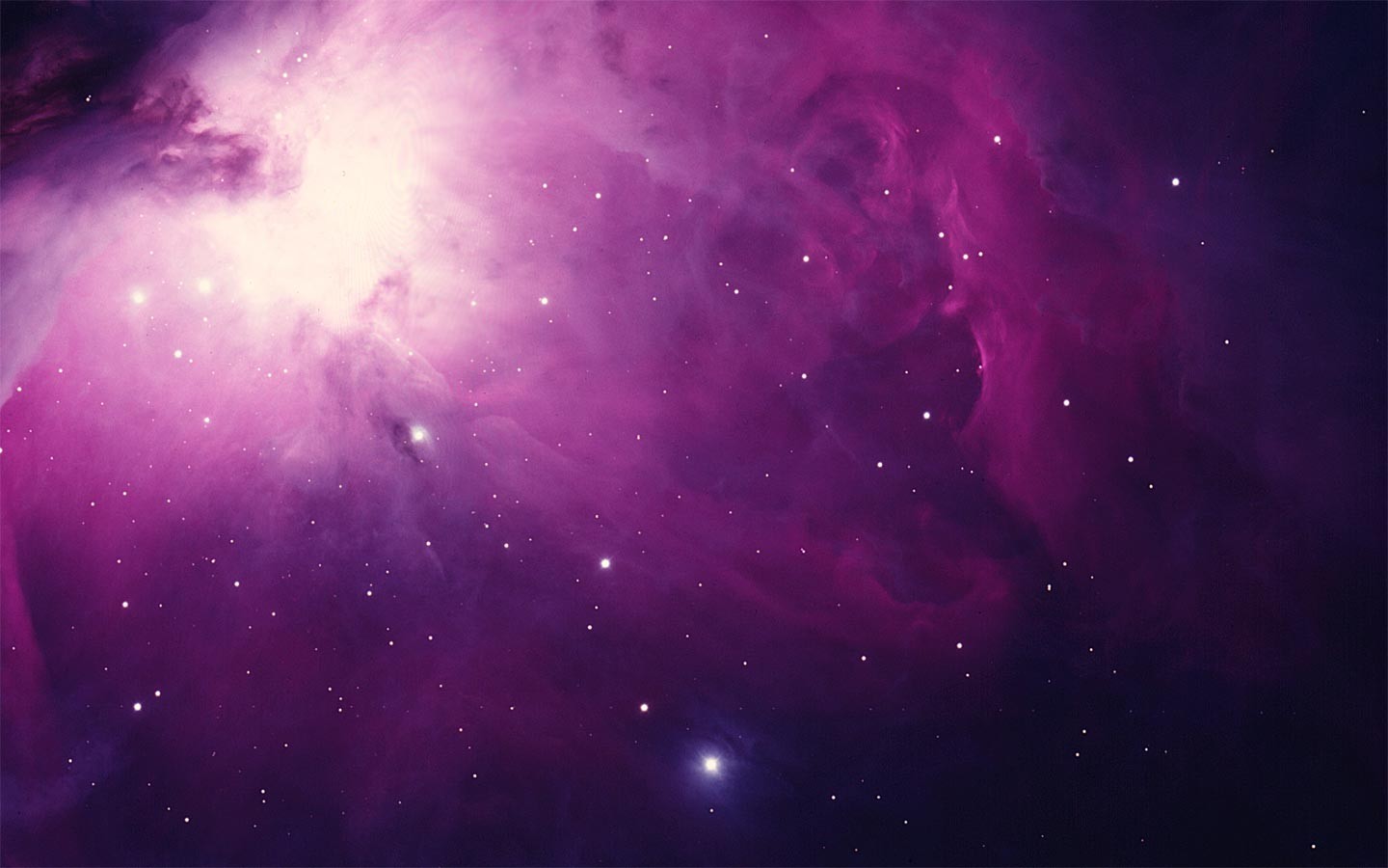 General 1440x900 space nebula Orion space art digital art stars colorful purple