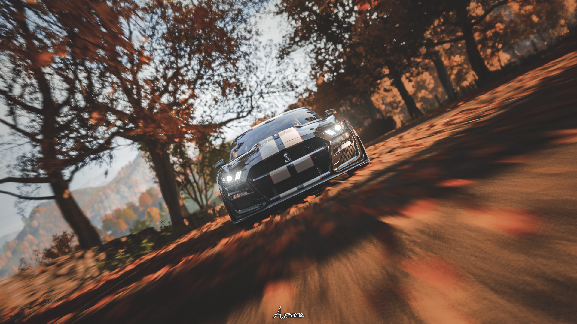 General 1920x1080 Ford Shelby Ford Mustang Shelby car vehicle Forza Forza Horizon 4 video games Ford Mustang Ford Mustang S550