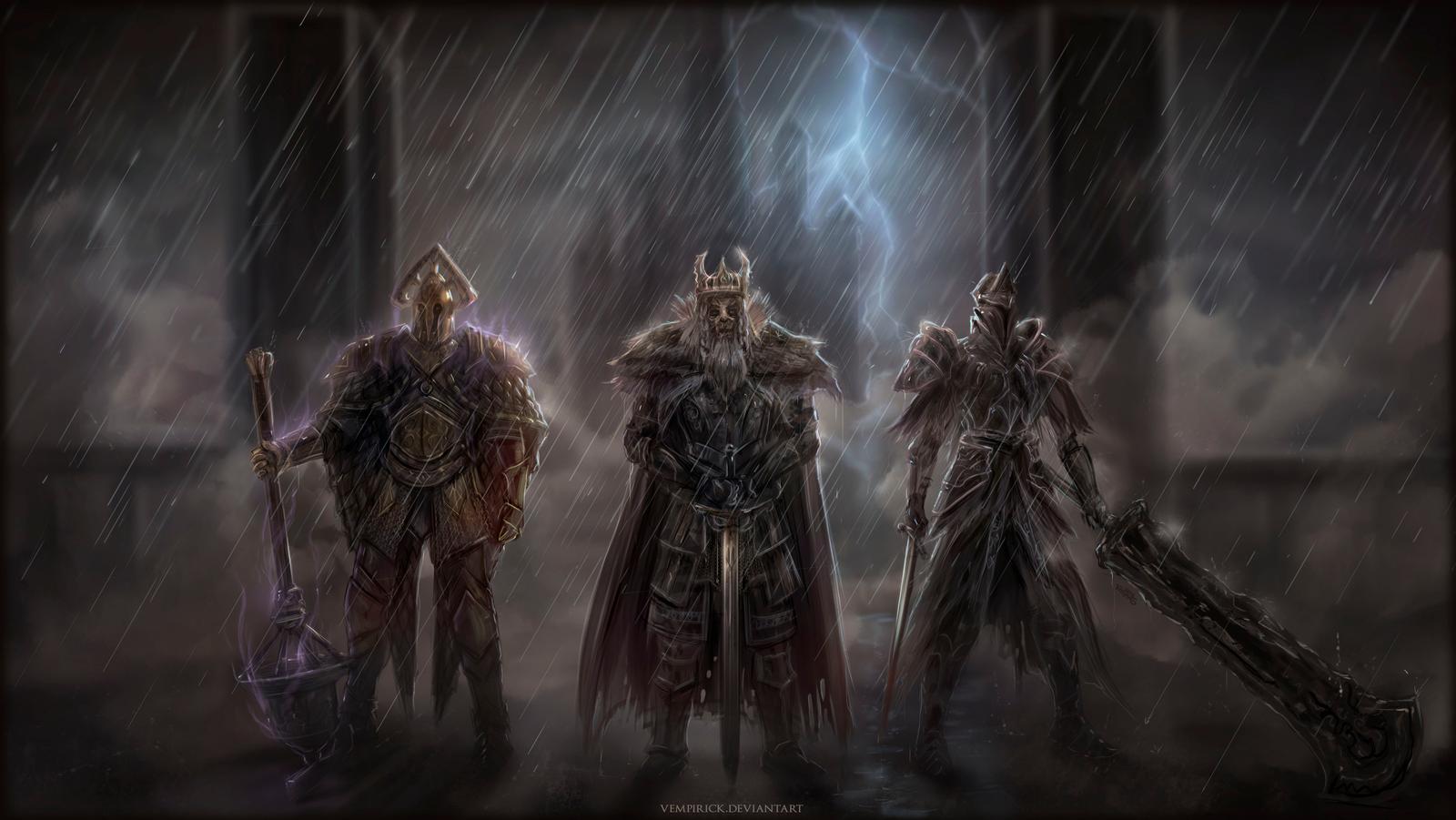 General 1600x901 fantasy art artwork Dark Souls video game art Dark Souls II