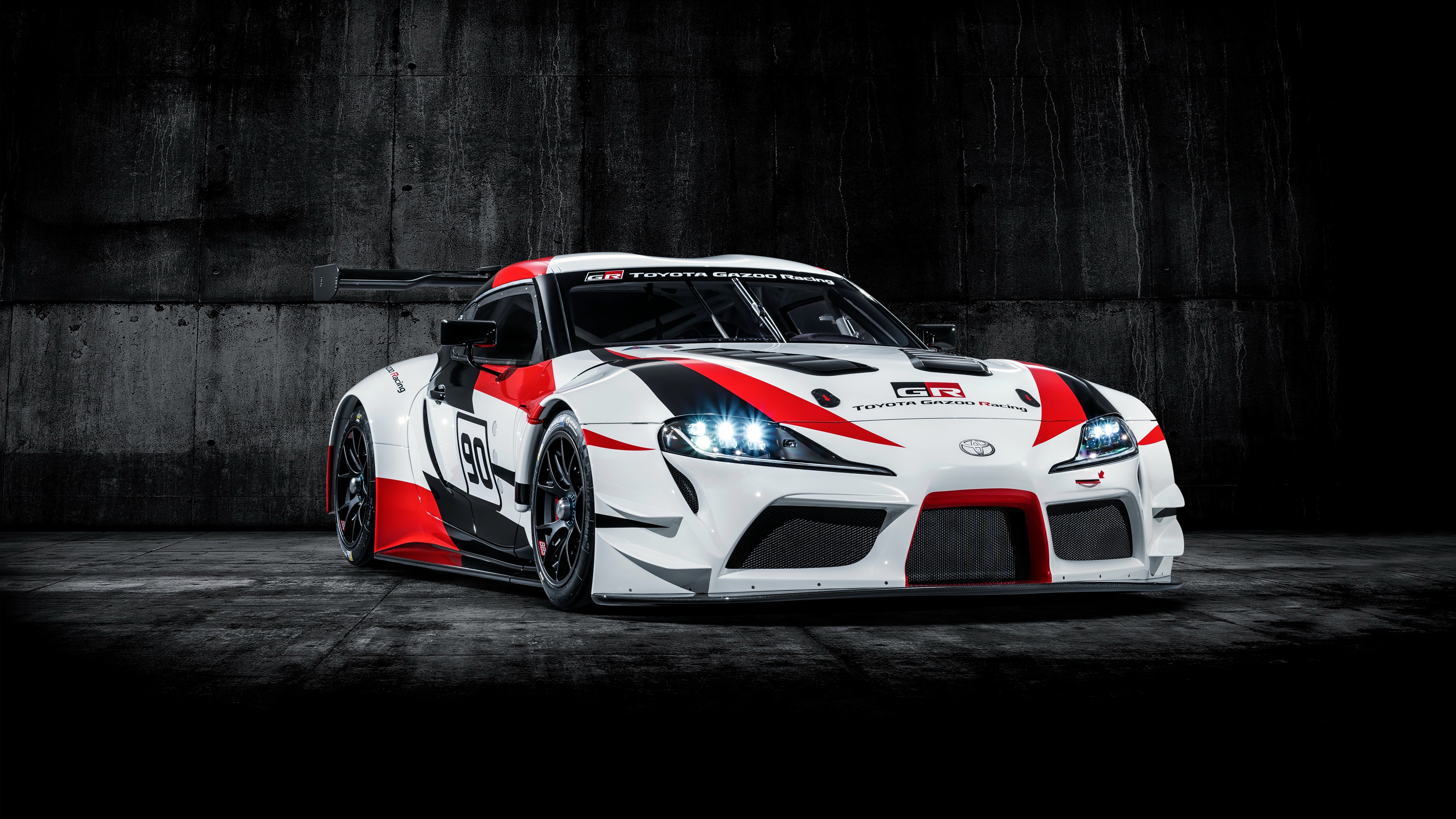 General 3840x2160 Toyota GR Supra concept cars vehicle car livery Toyota