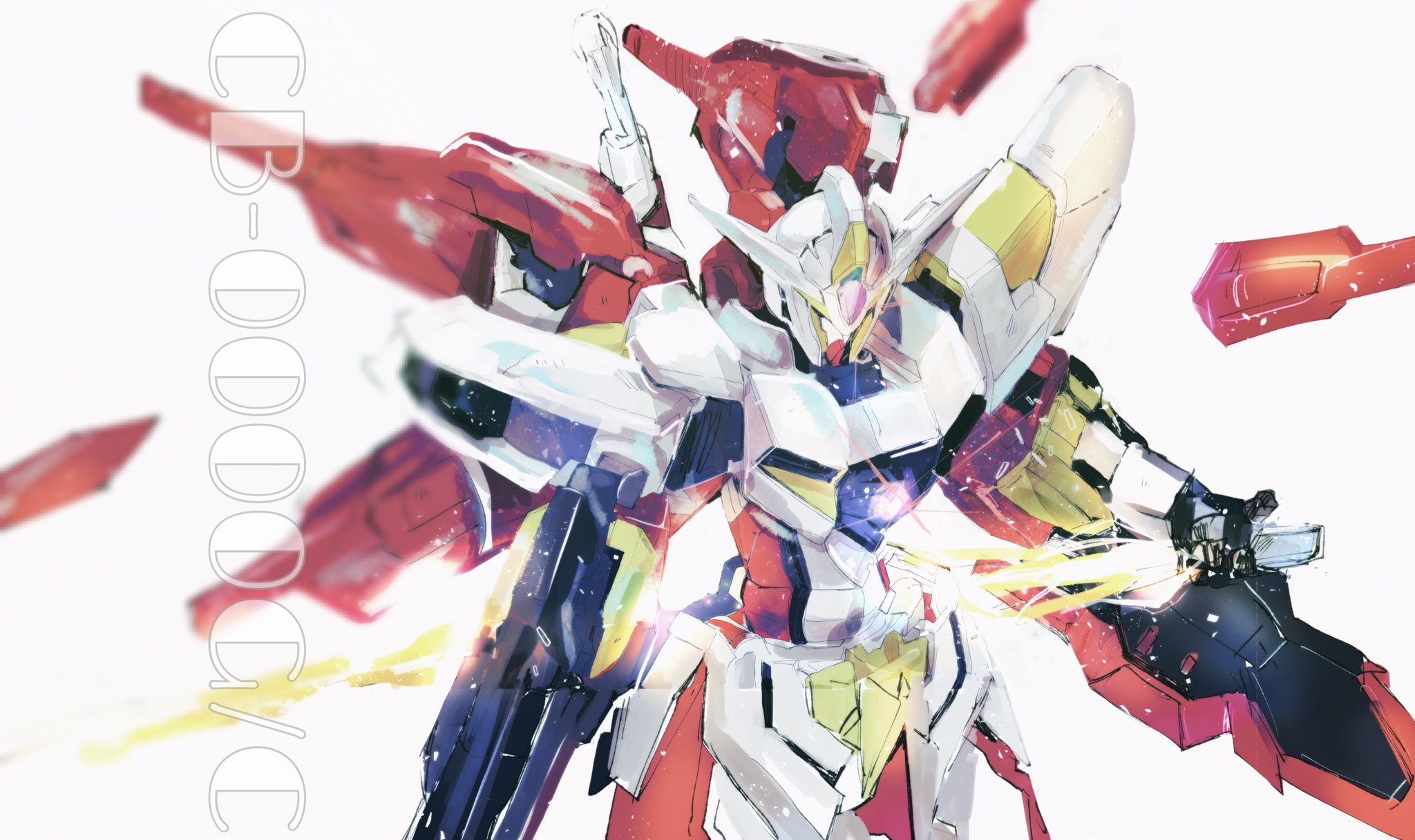 Anime 2048x1217 Reborns Gundam anime mechs Super Robot Taisen Gundam Mobile Suit Gundam 00 artwork digital art fan art