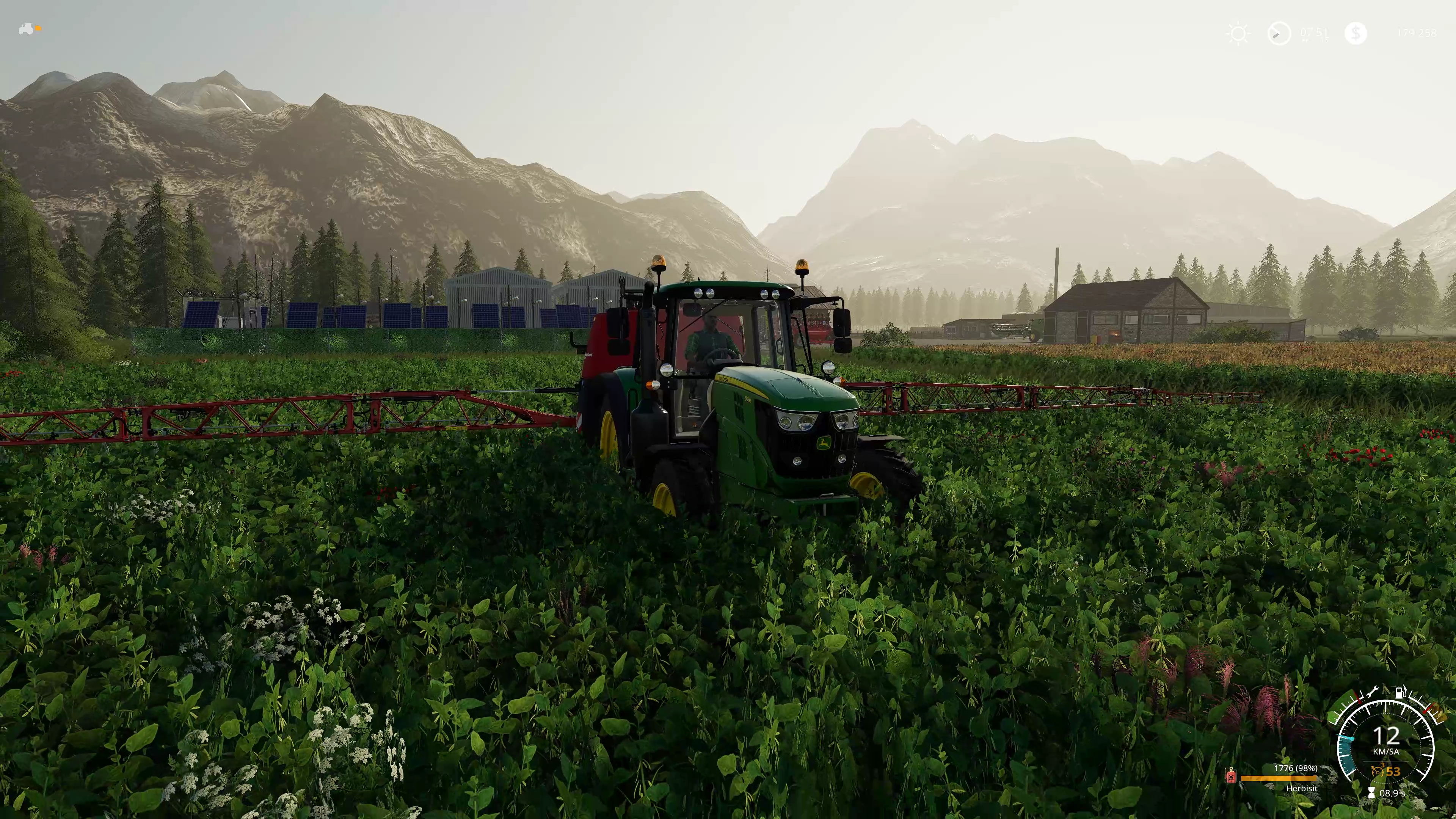 General 3840x2160 farm farming farming simulator farming simulator 2019 tractors crops video game art