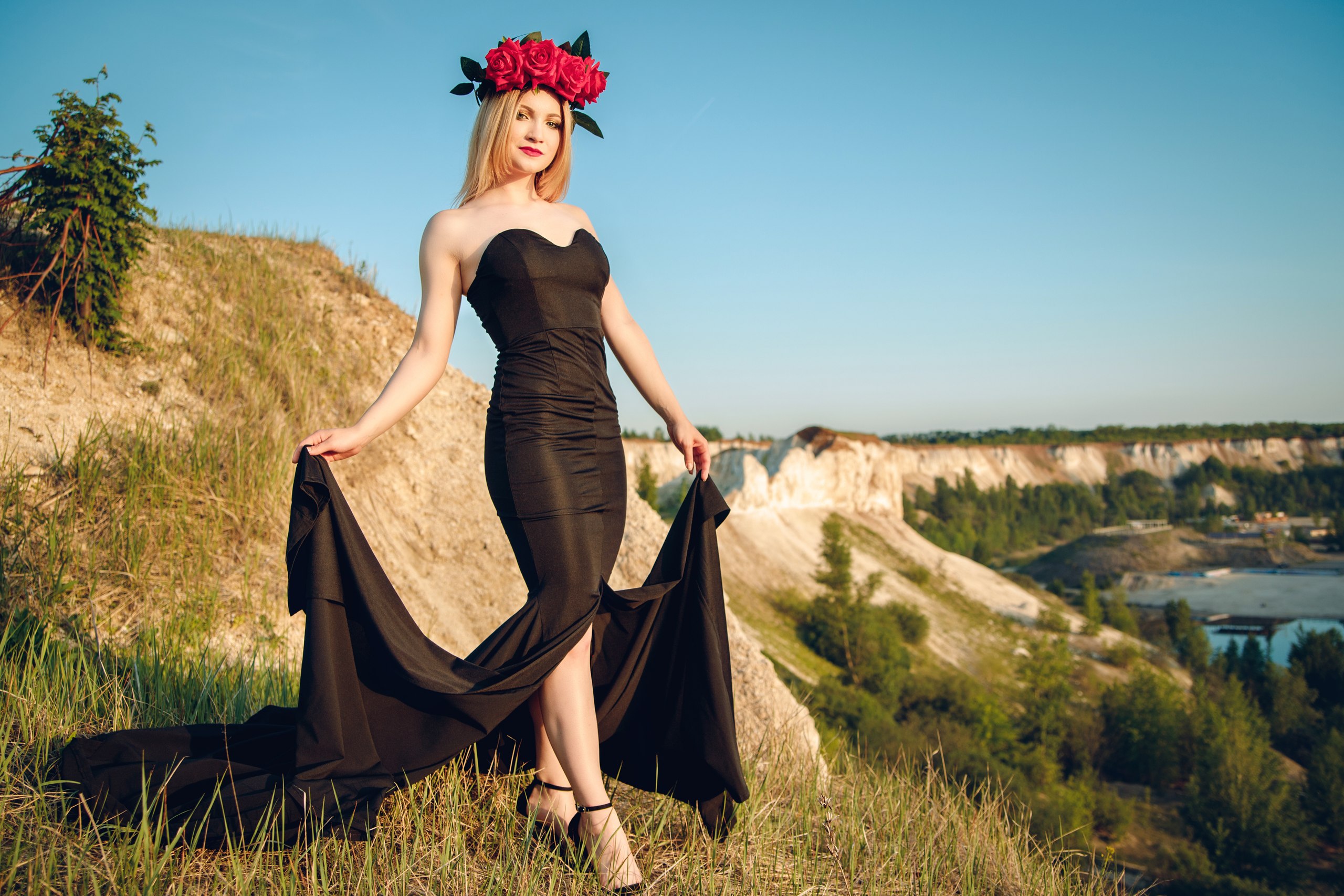 People 2560x1707 Dmitry Yavr dress women outdoors women