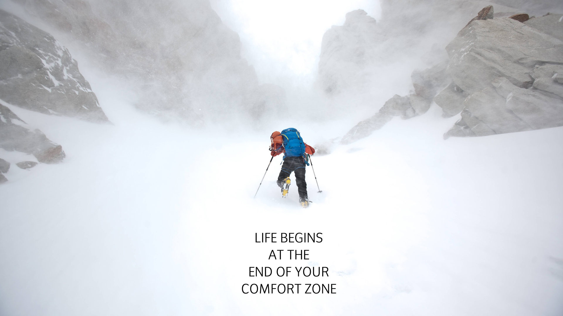 People 1920x1080 quote snow climbing outdoors mountains men