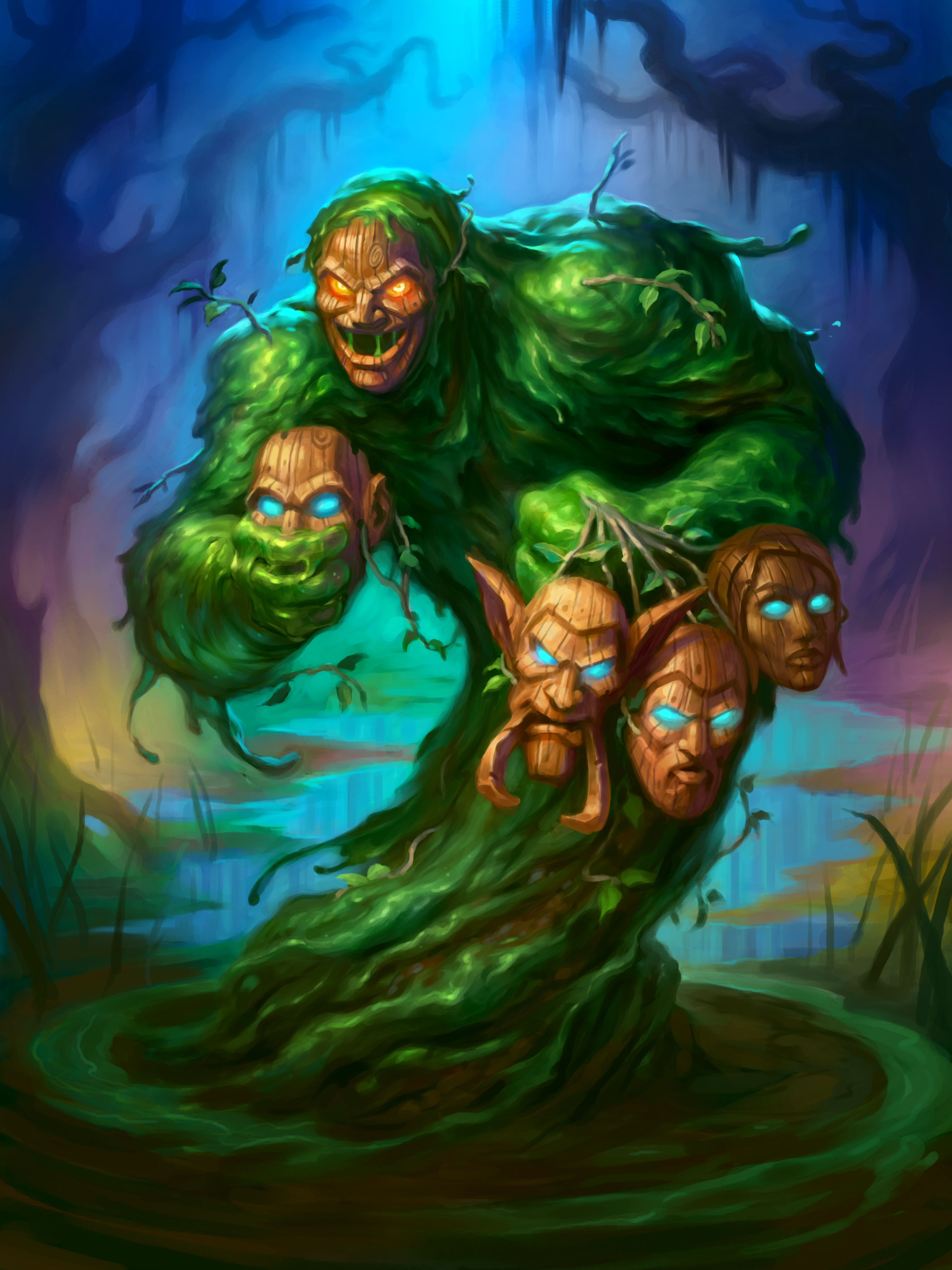 General 3000x4000 the witchwood Hearthstone Hearthstone: Heroes of Warcraft digital art portrait display