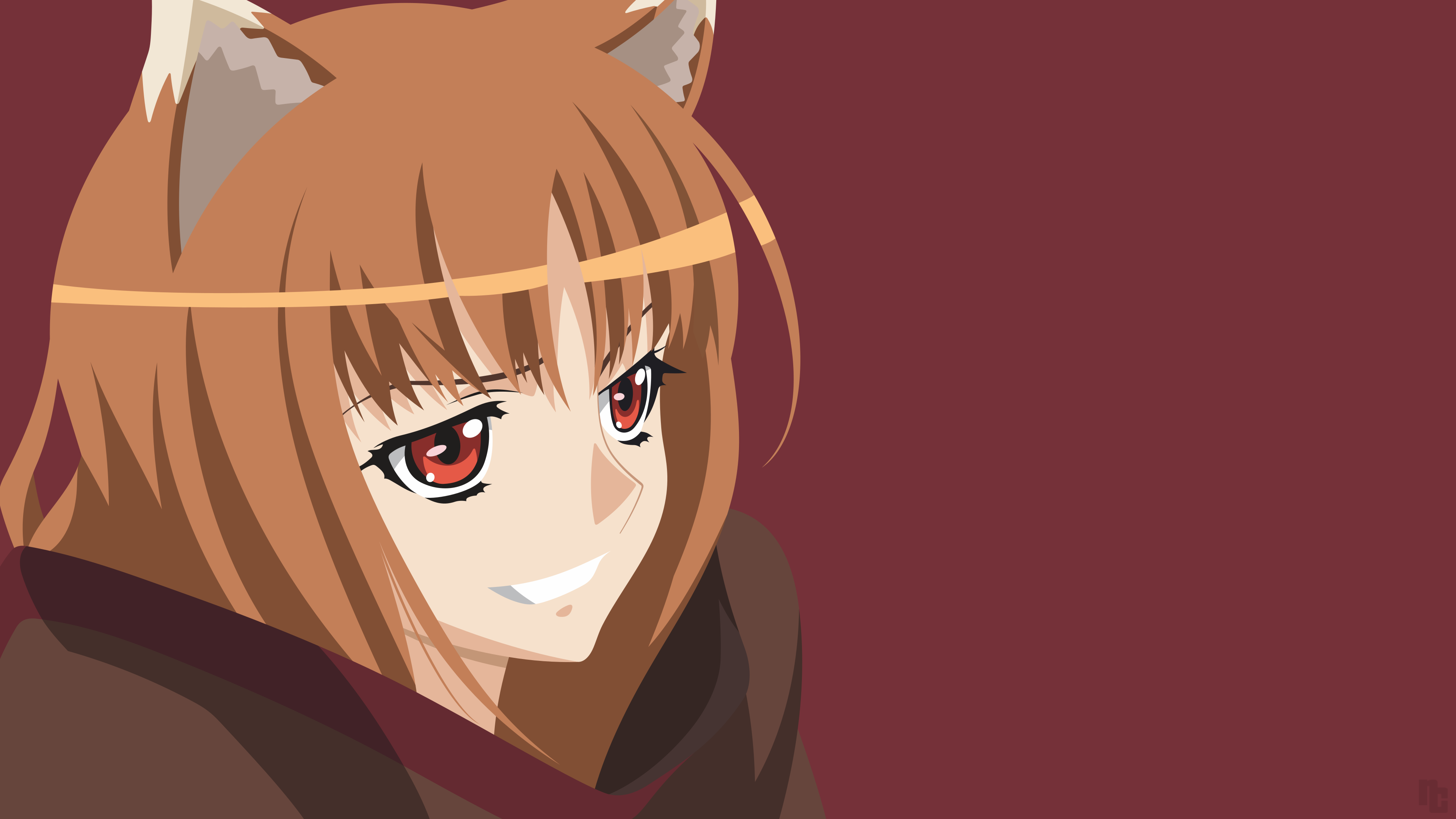 Anime 3840x2160 anime girls Spice and Wolf Holo (Spice and Wolf)