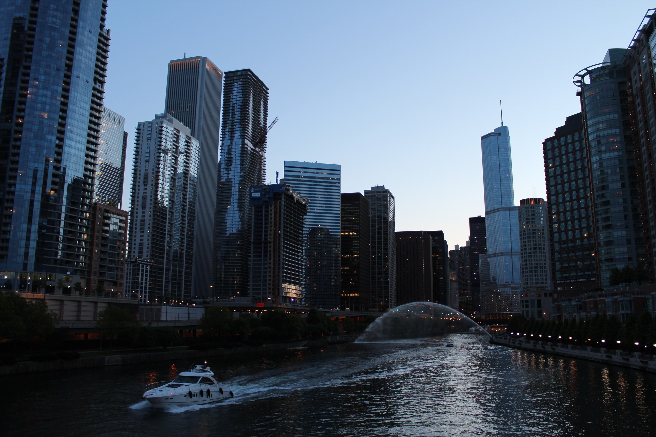 General 2560x1707 city river cityscape Chicago canal USA