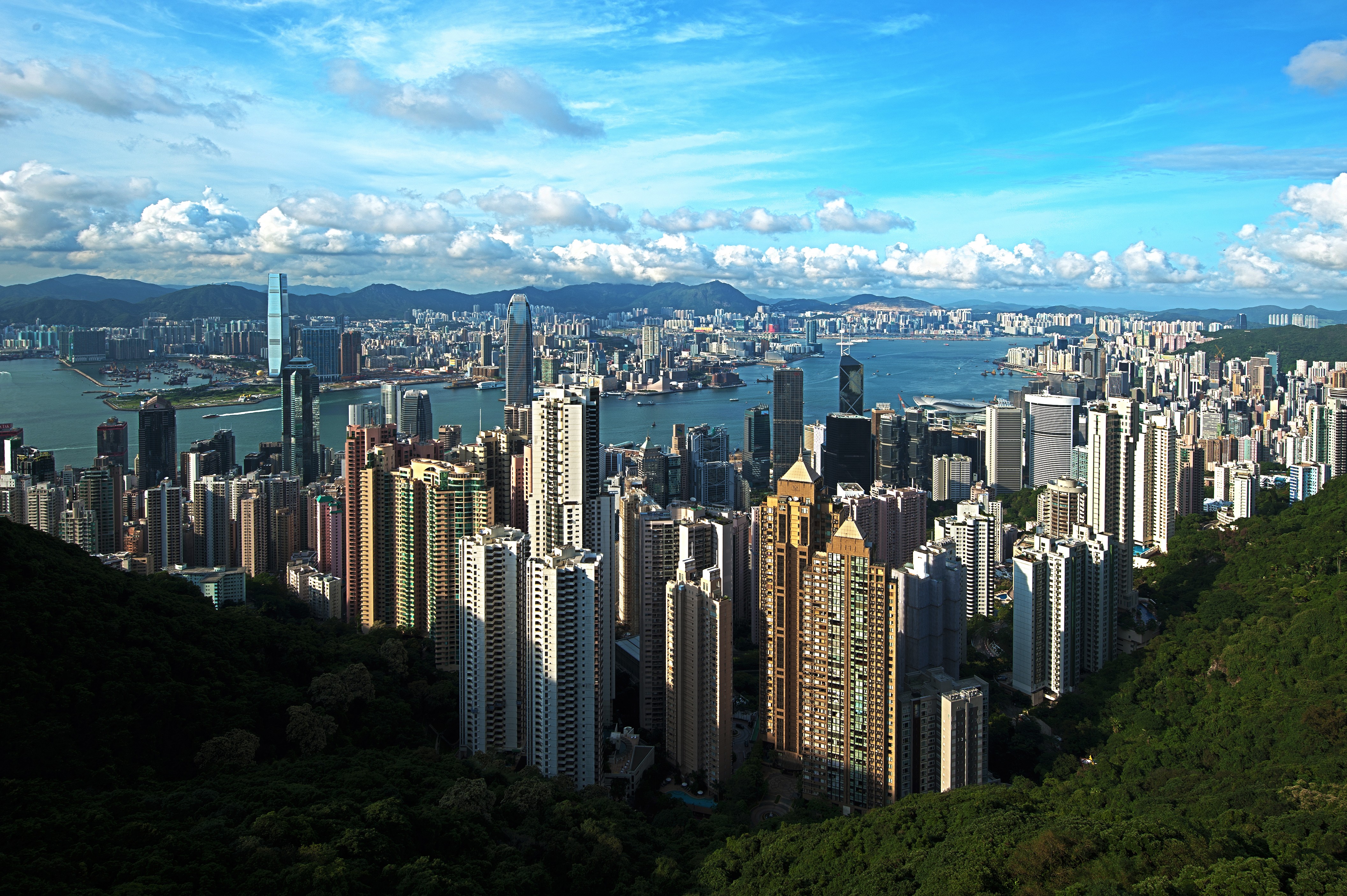 General 4227x2813 Hong Kong city China landscape Asia cityscape