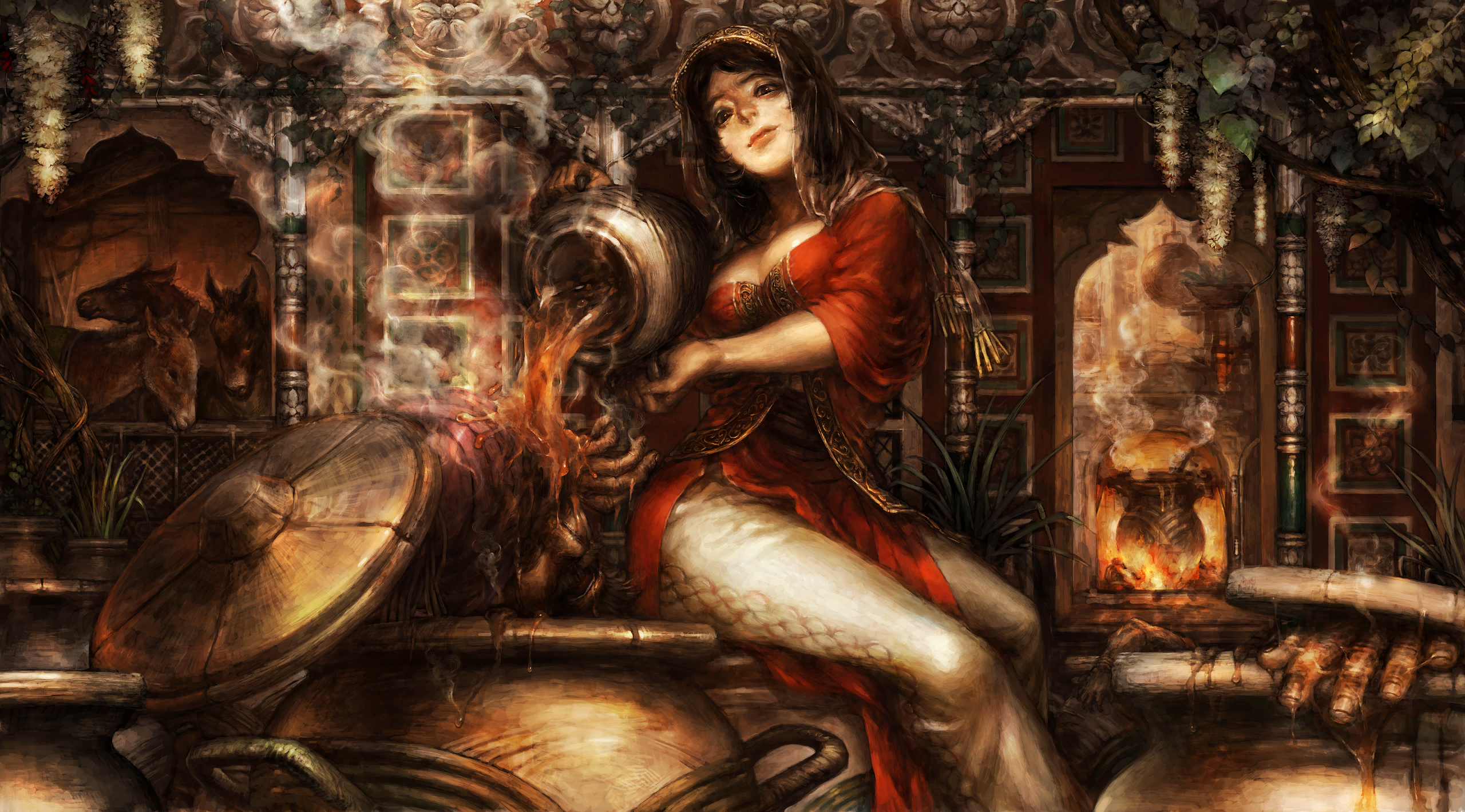 General 2560x1420 Dragon's Crown fantasy art fantasy girl artwork