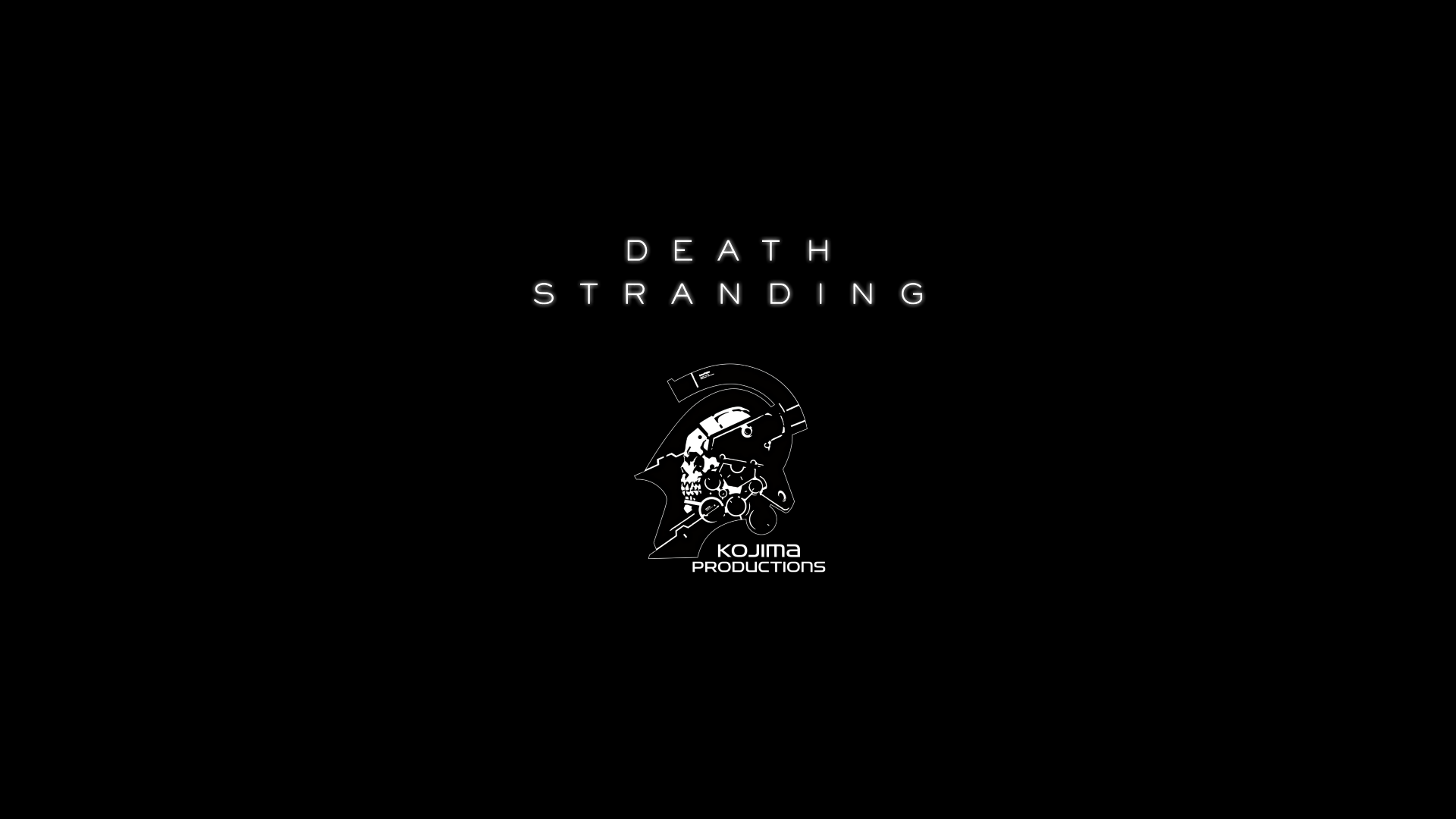 General 1920x1080 Death Stranding Kojima Productions Hideo Kojima Norman Reedus PlayStation 4 video games video game art minimalism black background simple background Death Stranding Director's Cut