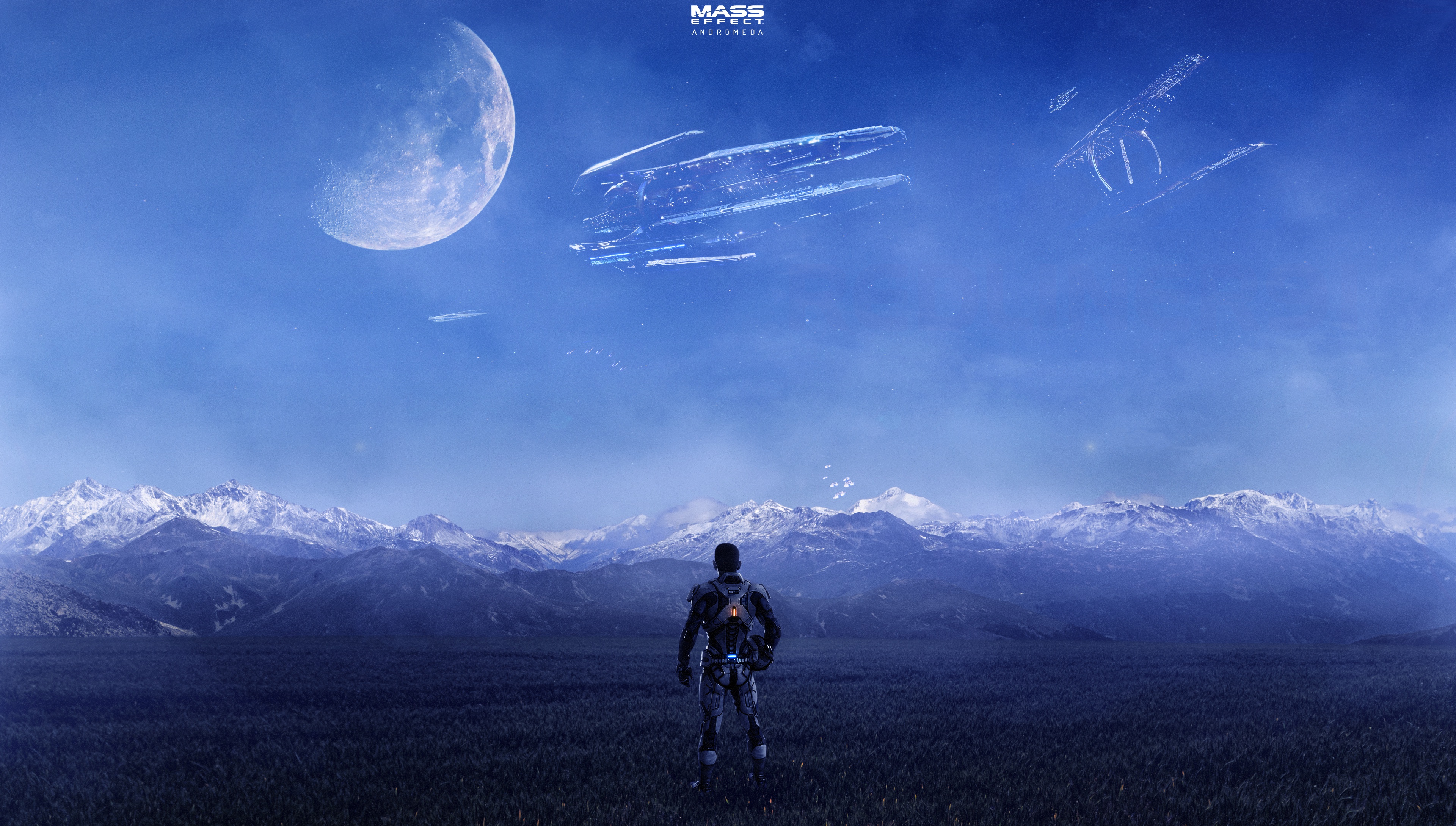 General 3840x2180 video games Mass Effect Mass Effect: Andromeda video game characters men