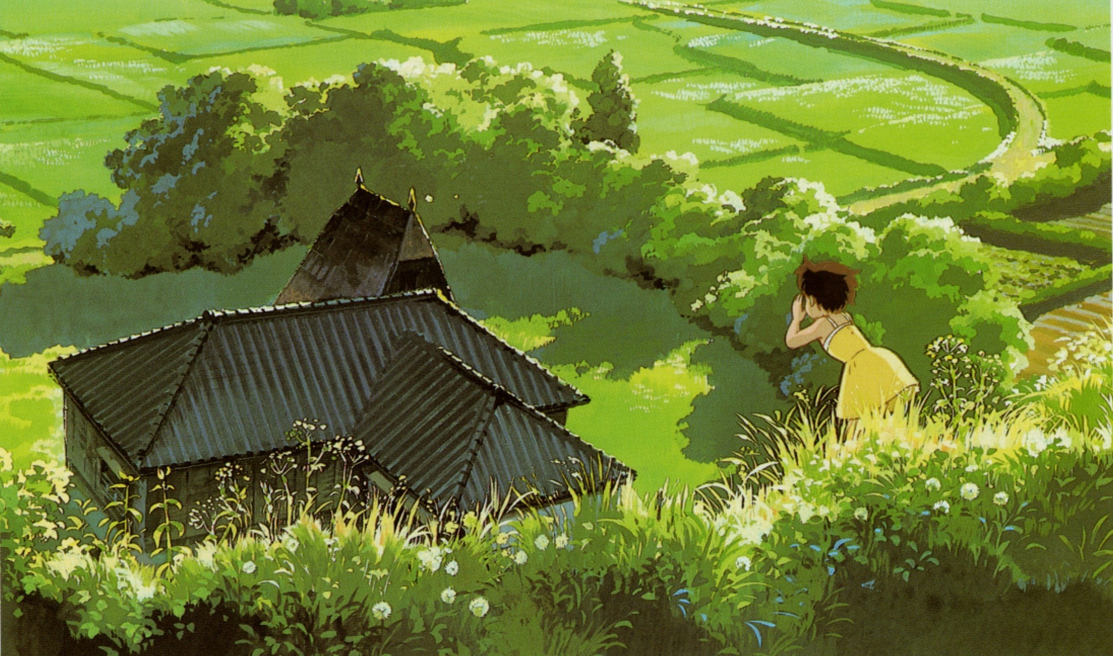 Anime 2201x1297 anime Studio Ghibli My Neighbor Totoro