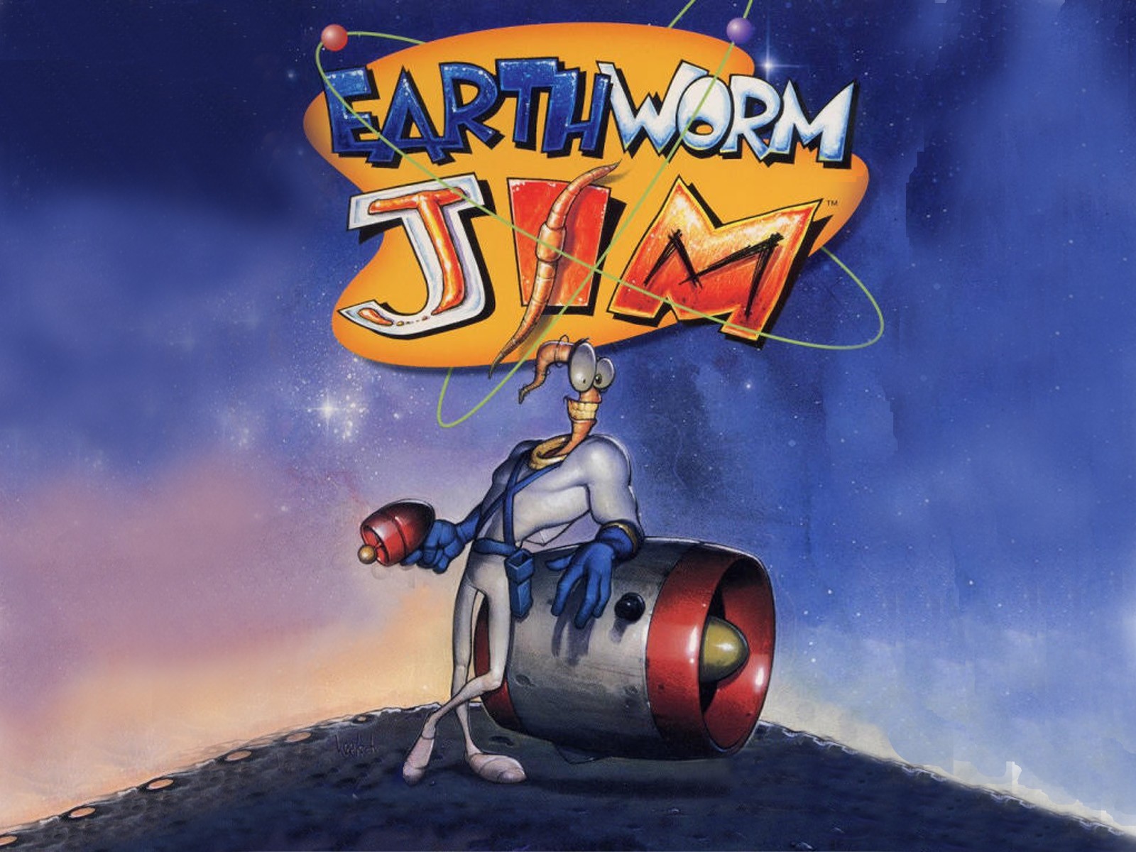 General 1600x1200 Earthworm Jim Video Game Heroes video games nostalgia video game art retro games