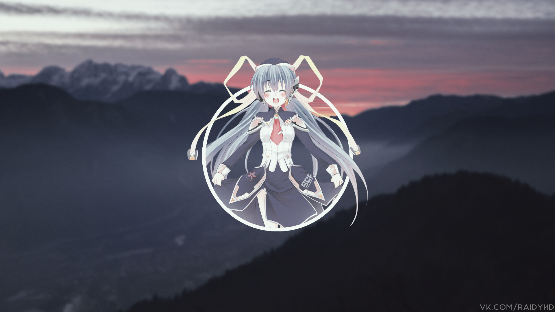 Anime 1920x1080 anime anime girls Planetarian: The Reverie of A Little Planet Hoshino Yumemi picture-in-picture watermarked