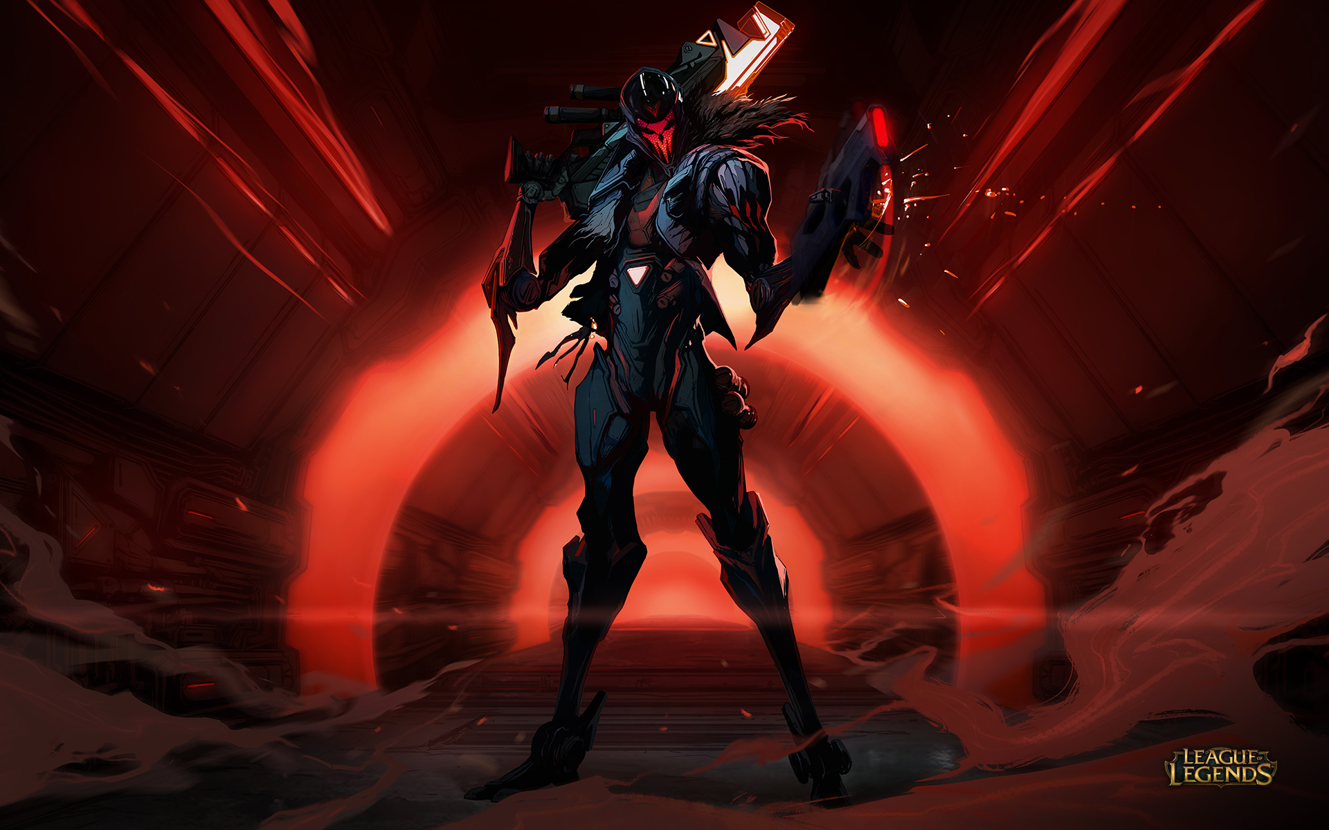General 1920x1200 League of Legends Summoner's Rift Jhin (League of Legends) red PC gaming video game art video game characters