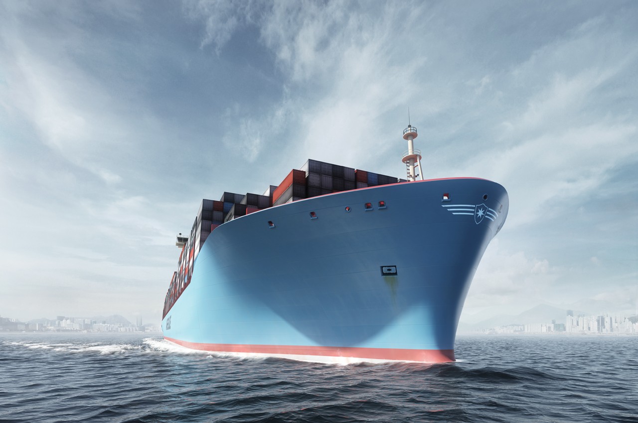 General 1280x850 Maersk Maersk Line container ship sea sky ship merchant ship vehicle digital art