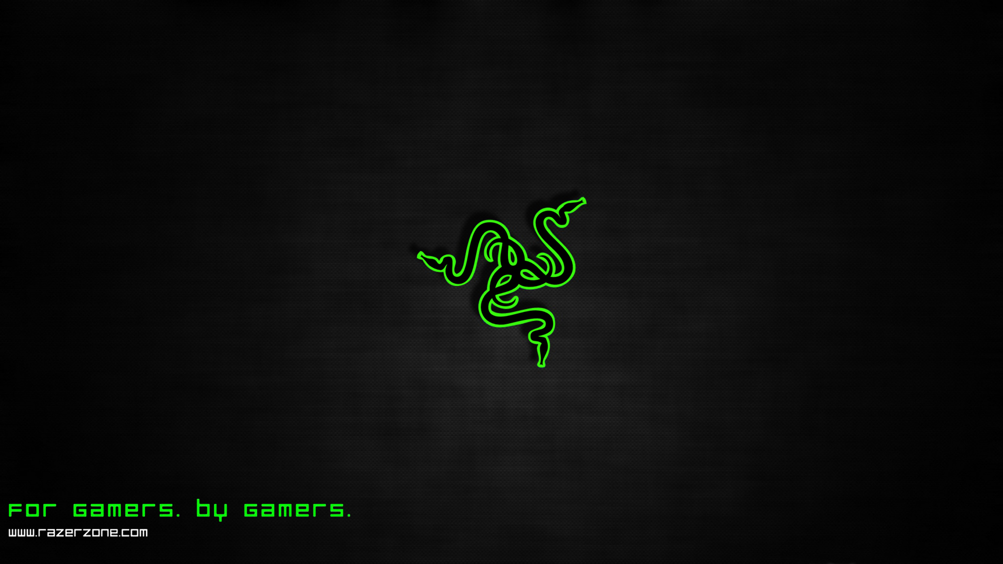 General 2048x1152 Razer green minimalism hardware logo dark background PC gaming