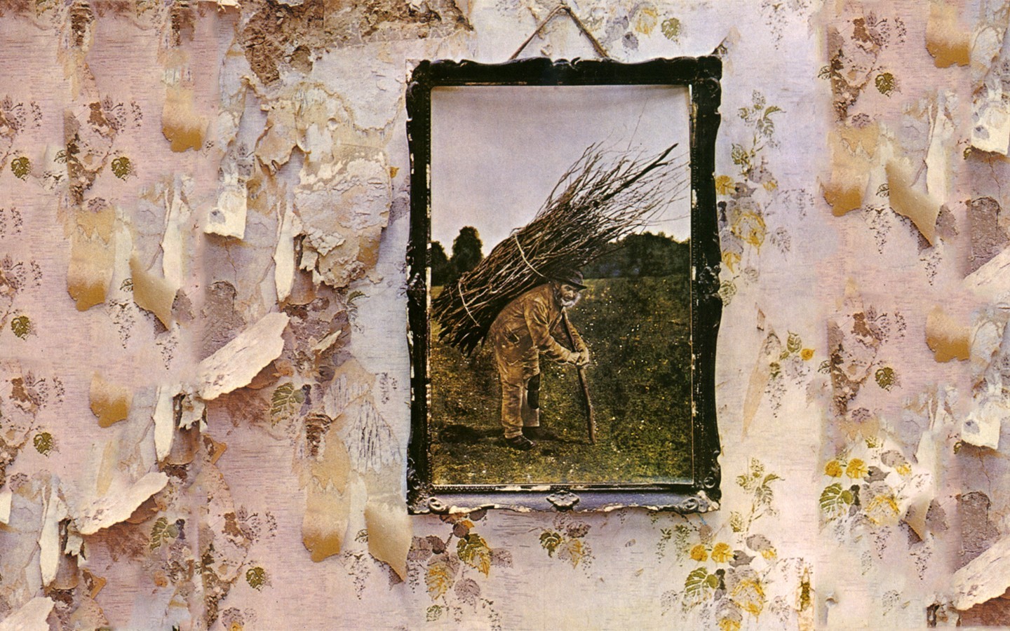 General 1440x900 music album covers Led Zeppelin beige