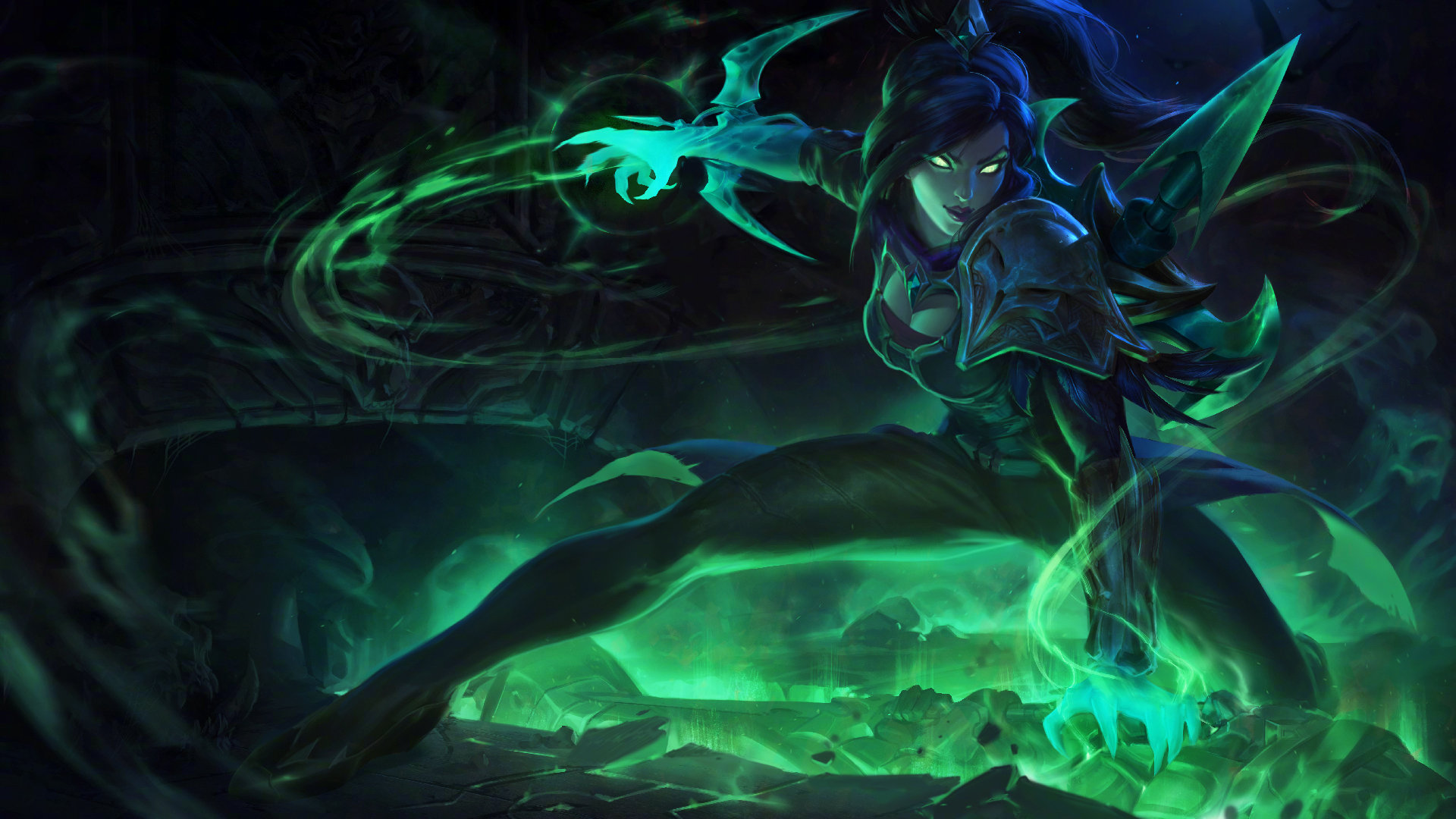 General 1920x1080 League of Legends video game characters Vayne (League of Legends) video game art video games