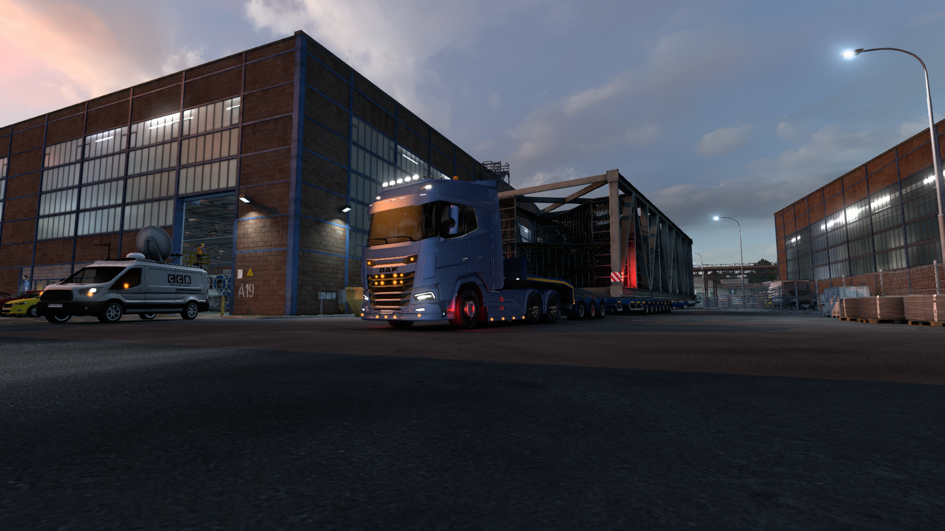 General 1920x1080 Euro Truck Simulator 2 truck DAF XG+ heavy Dutch trucks SCS Software video games