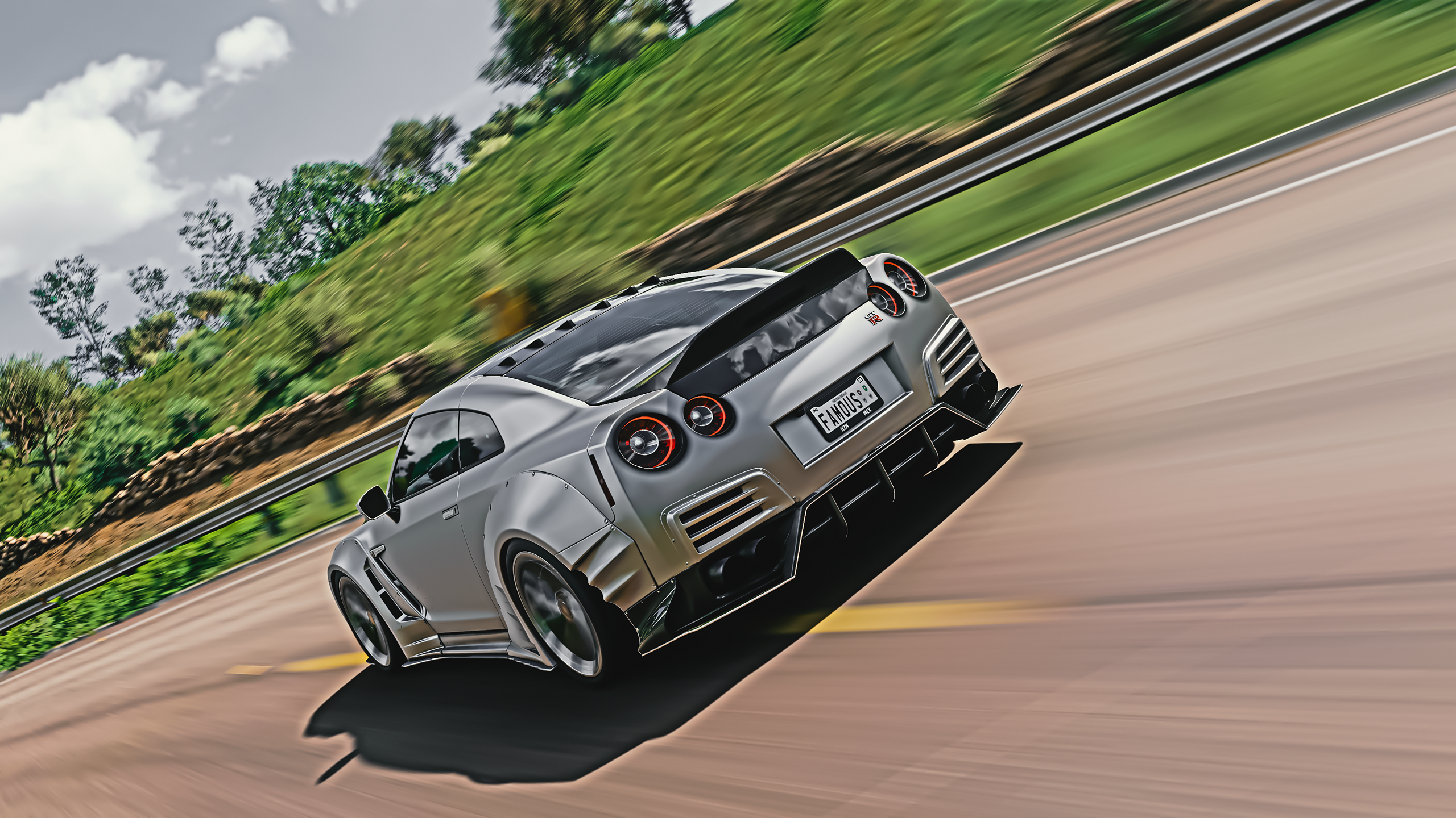 General 2560x1440 Forza Horizon 5 Nissan GT-R NISMO video games video game art car Nissan GT-R