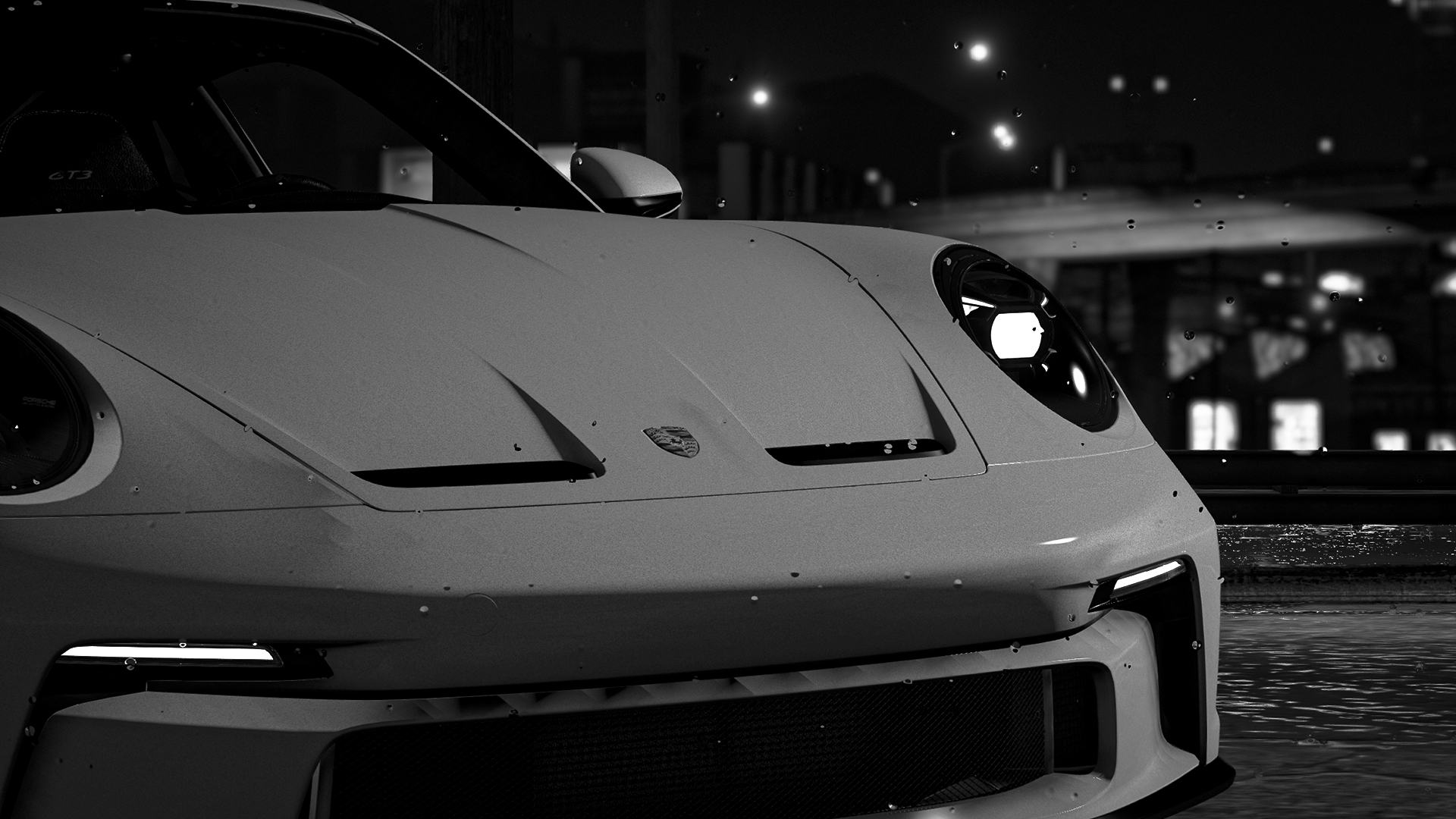 General 1920x1080 car dark Grand Theft Auto FiveM white video games headlights CGI