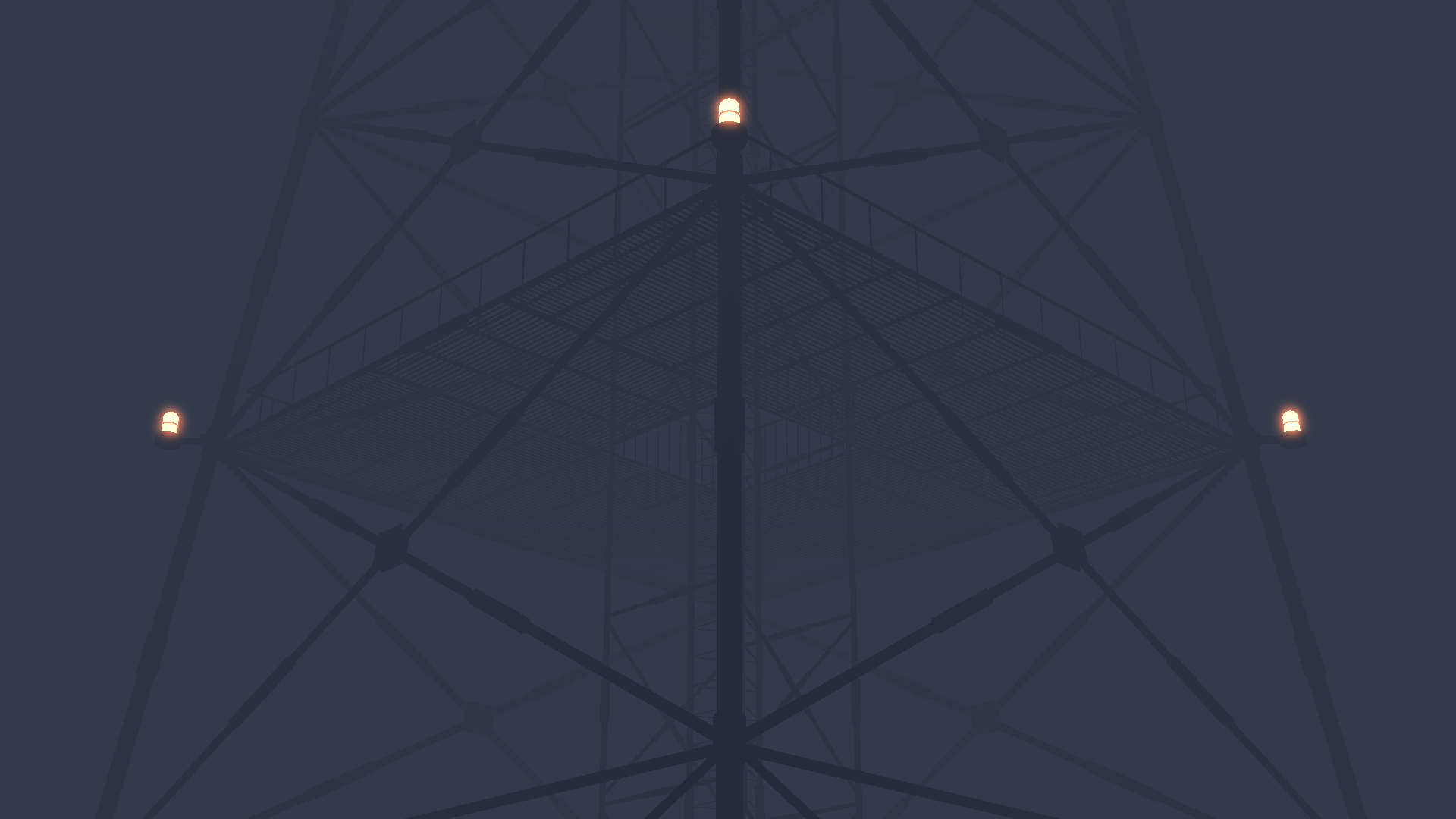 General 1920x1080 tower minimalism simple background
