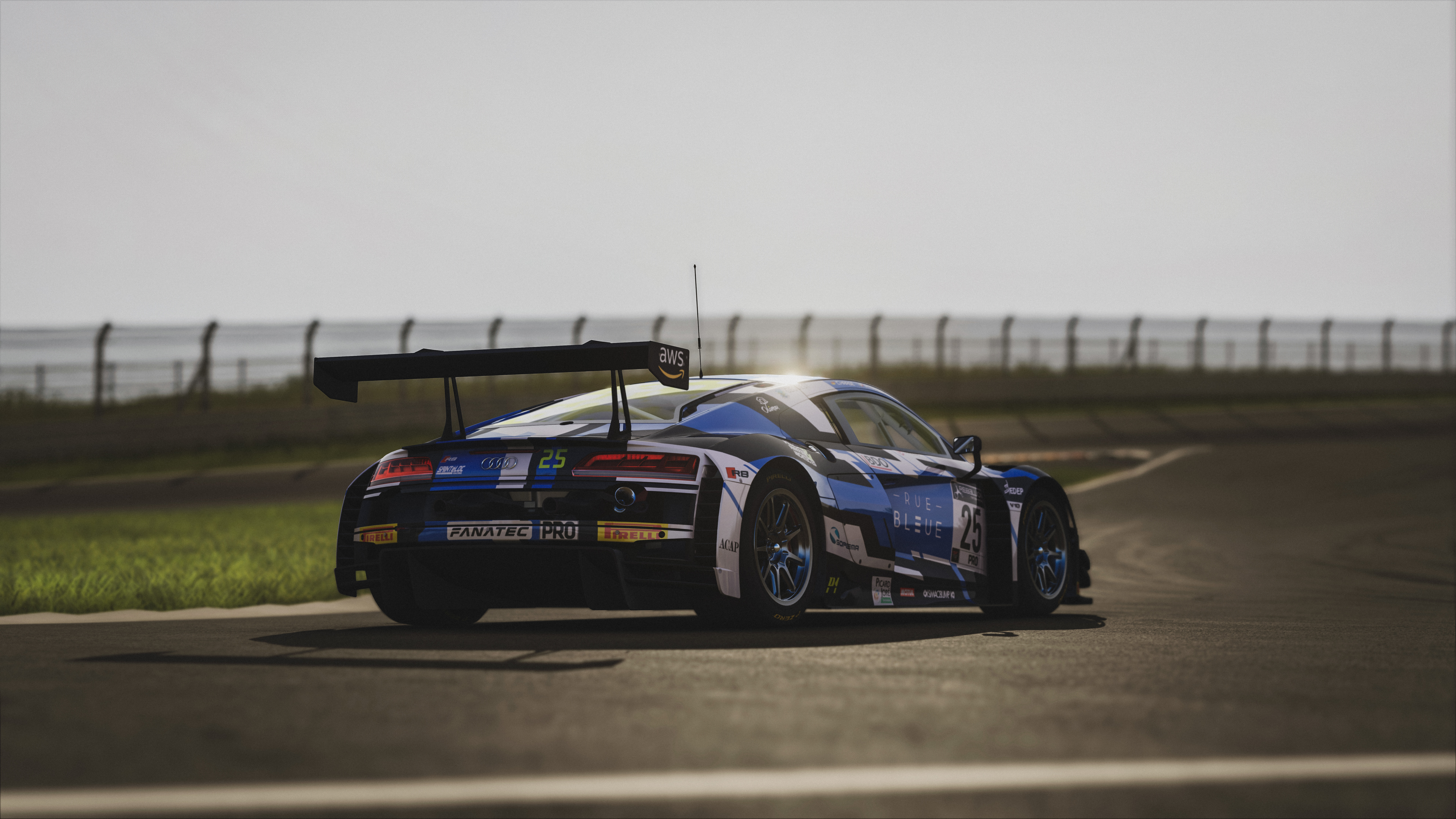 General 7680x4320 Assetto Corsa GT3 racing car PC gaming