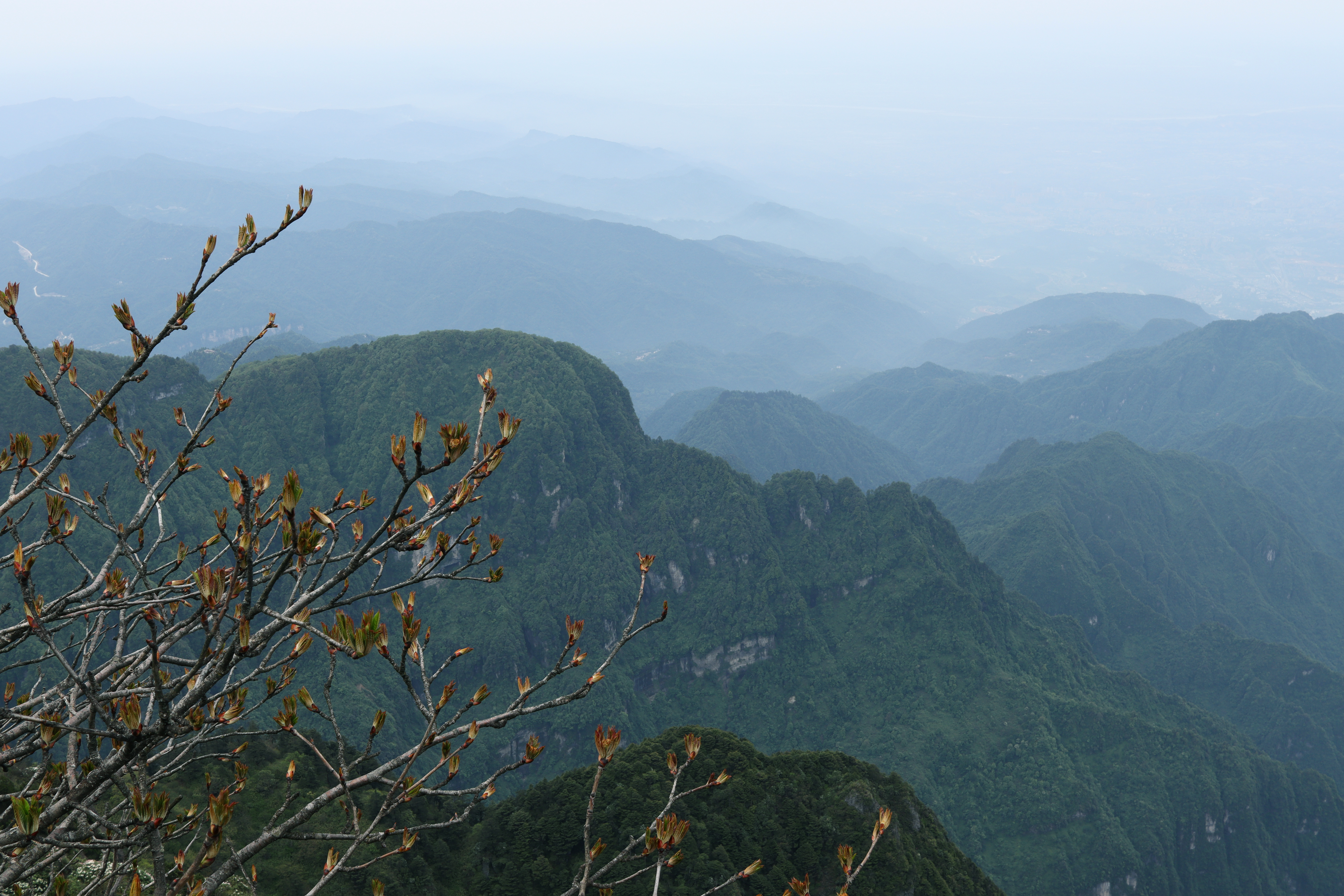 General 6000x4000 Sichuan mountain pass landscape nature