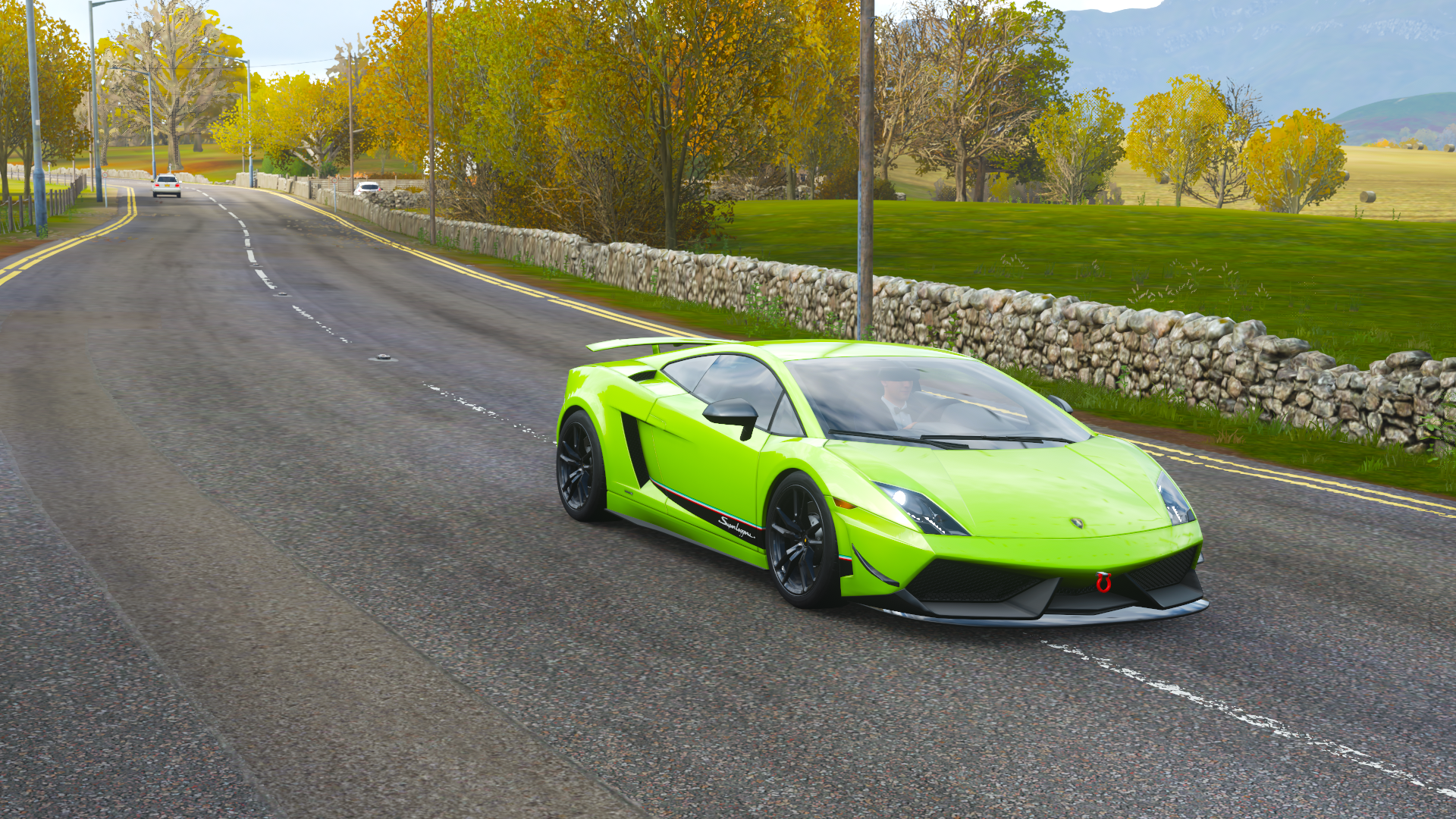 General 1920x1080 Forza Forza Horizon 4 car Lamborghini green cars vehicle video games