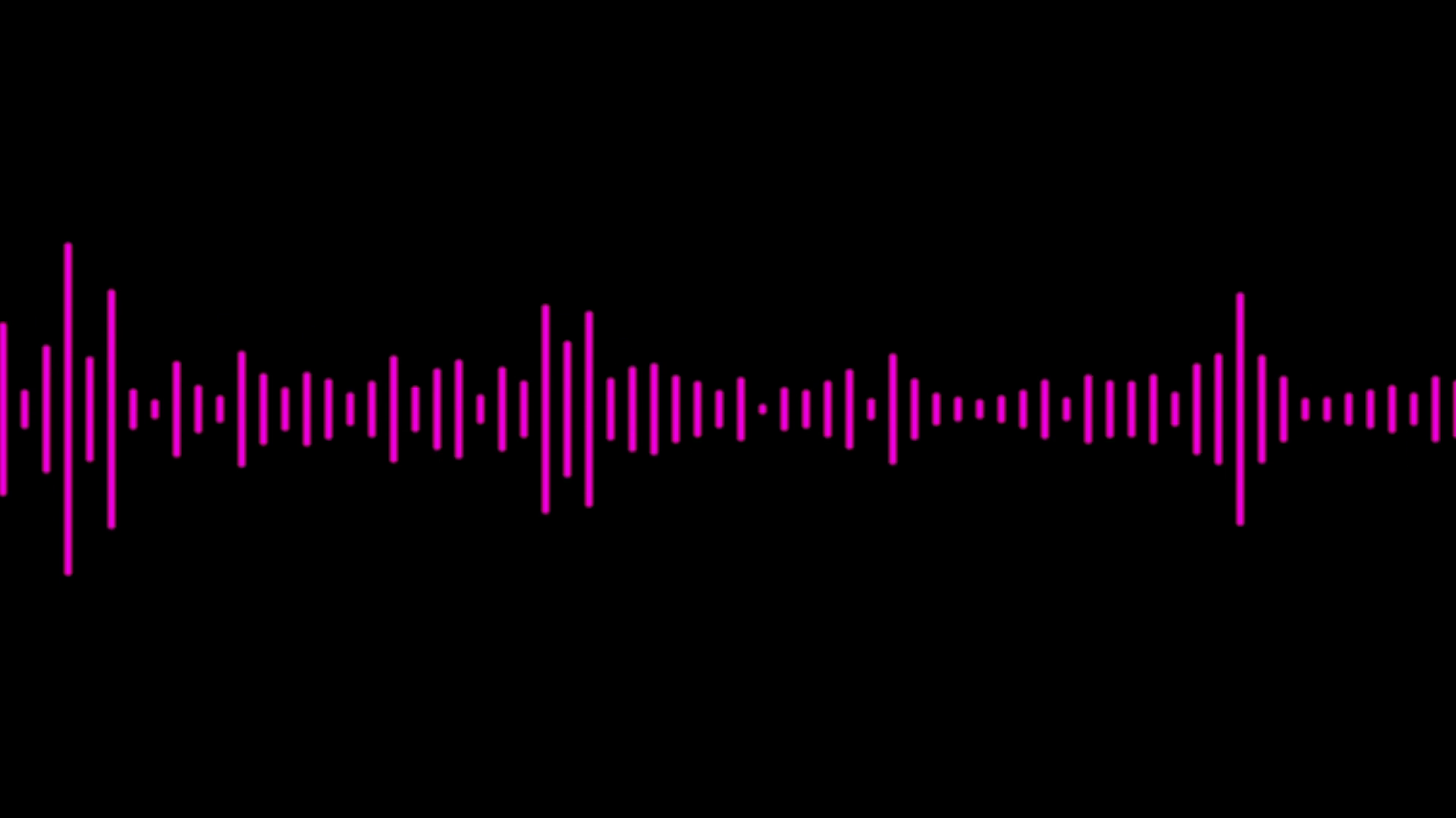 General 1920x1080 black background minimalism digital art simple background purple lines music sound sound wave