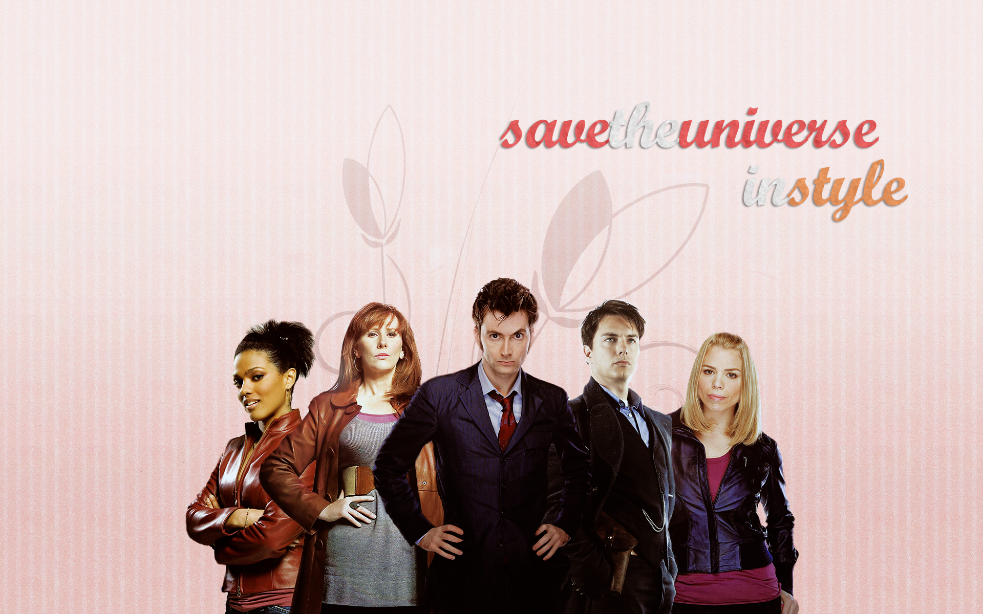 General 1920x1200 Doctor Who TV women Tenth Doctor Rose Tyler text simple background