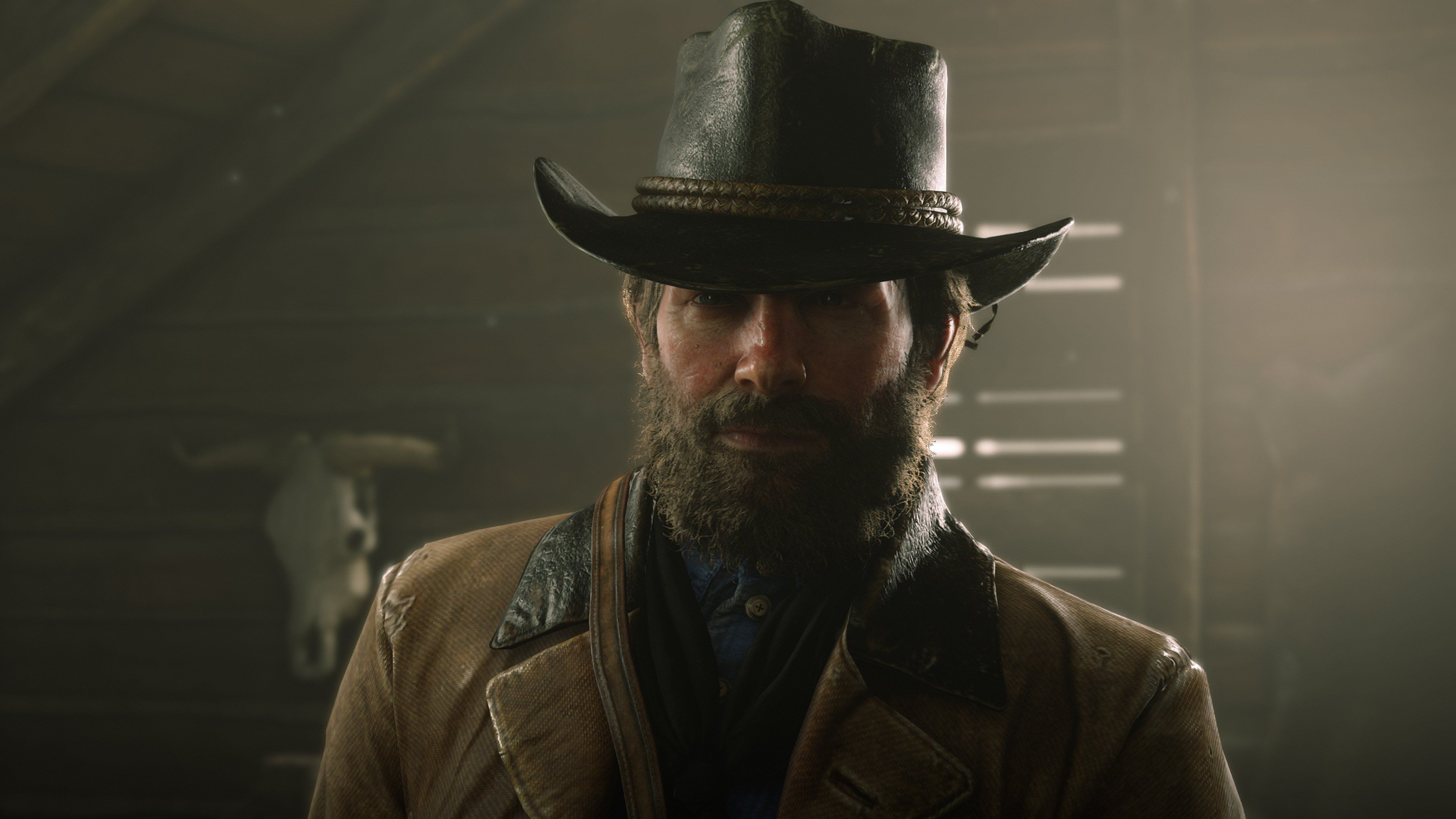 General 3840x2160 Rockstar Games Red Dead Redemption Red Dead Redemption 2 video games western cowboys Arthur Morgan beard video game characters