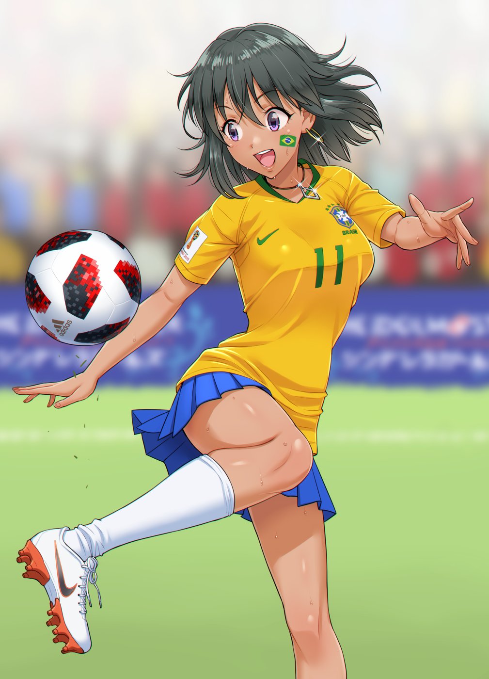 Anime 1009x1400 anime girls THE iDOLM@STER Cinderella Girls: Starlight Stage Natalia (iDOLM@STER) soccer player THE iDOLM@STER