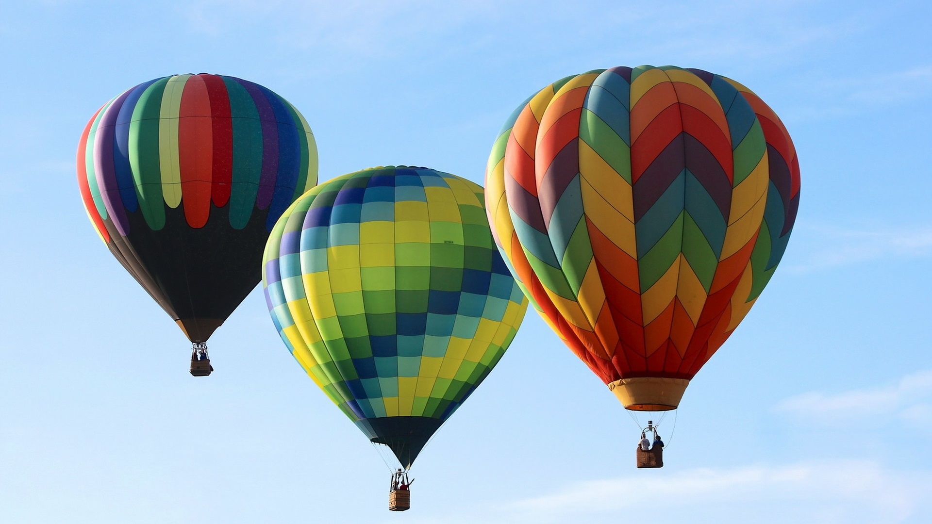 General 1920x1080 balloon flying sky colorful vehicle hot air balloons