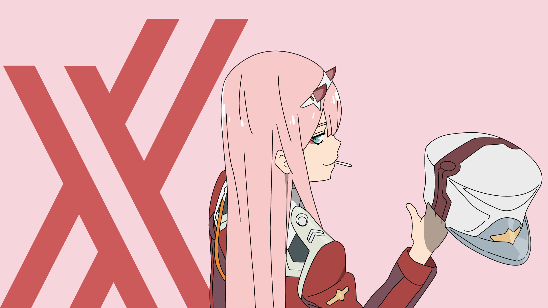 Anime 1920x1080 Darling in the FranXX Zero Two (Darling in the FranXX) anime girls pink hair