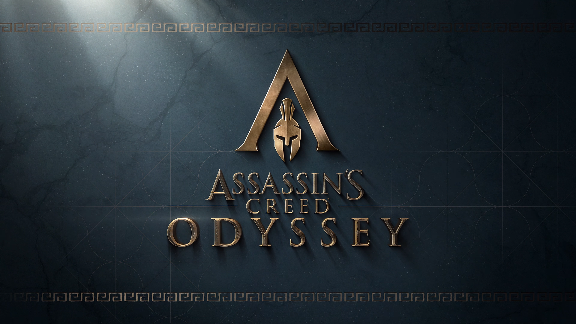 General 1920x1080 Assassin's Creed Greece mythology ancient greece Spartans video game art video games game logo logo gold Assassin's Creed: Odyssey