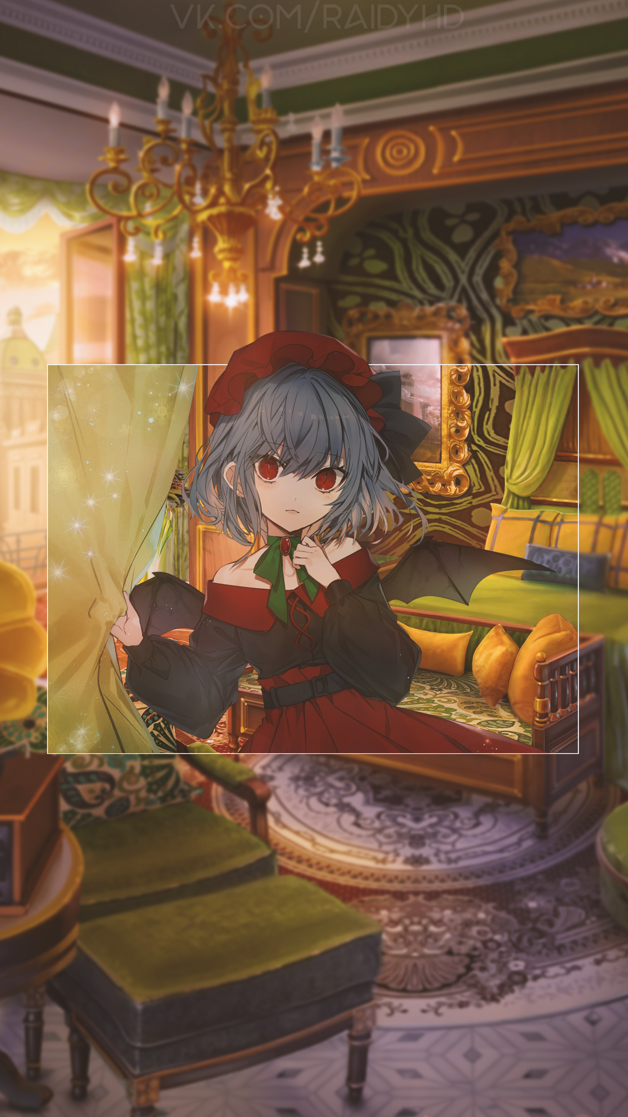 Anime 2160x3840 anime anime girls picture-in-picture Touhou Remilia Scarlet