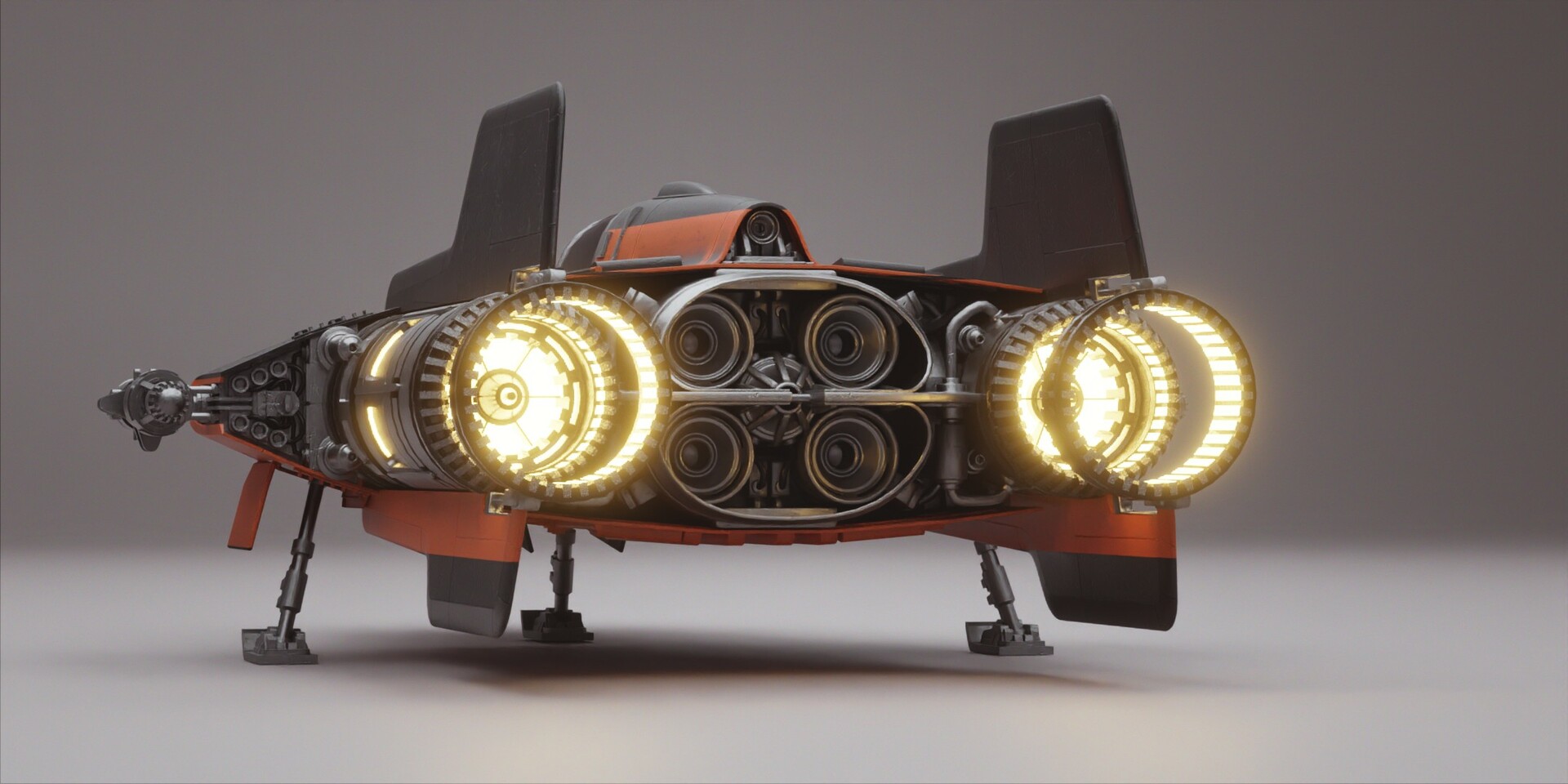 General 1920x960 A-Wing CGI ArtStation vehicle Star Wars digital art spaceship