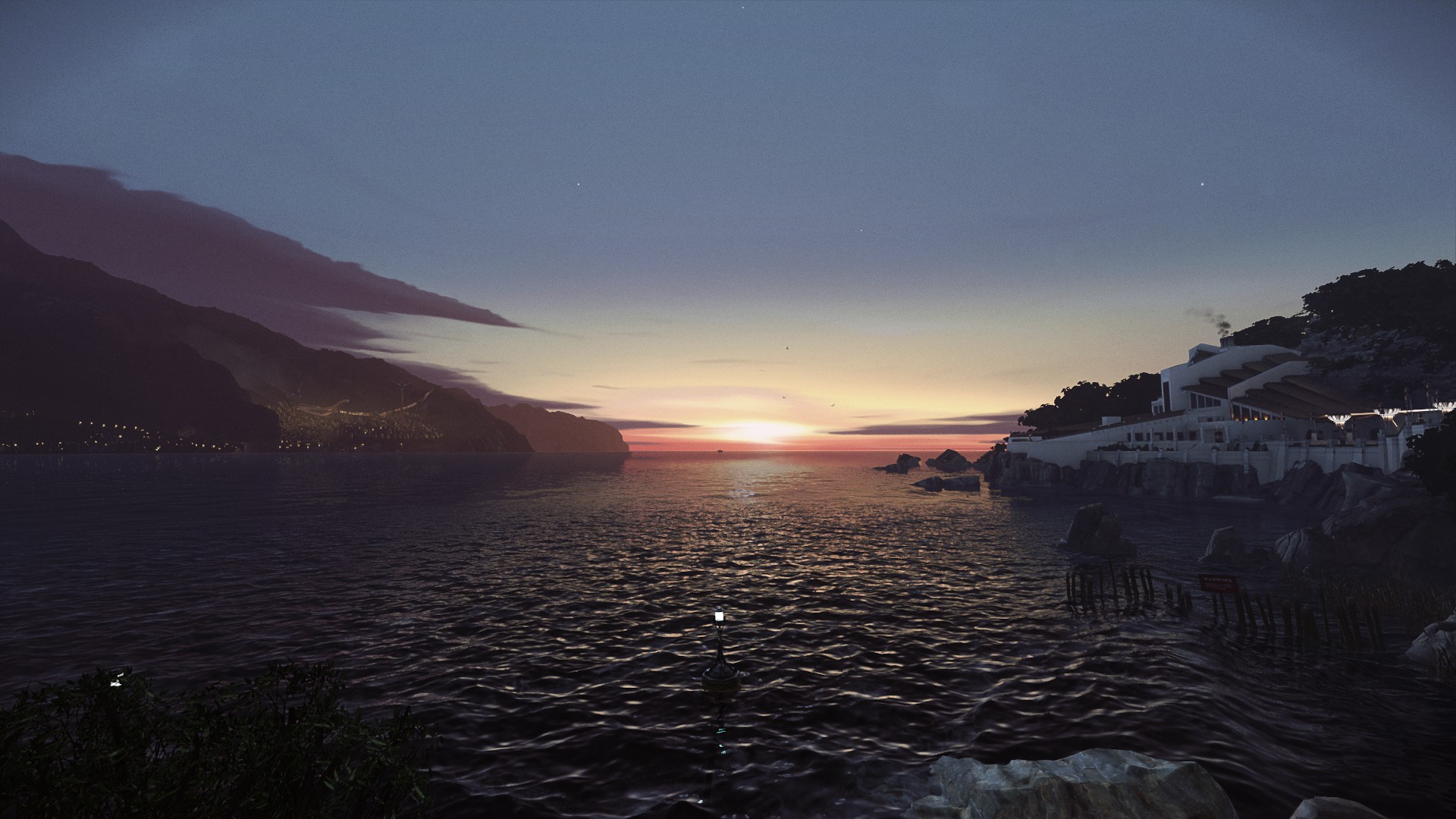 General 1920x1080 dishonored 2 screen shot video game art sunset