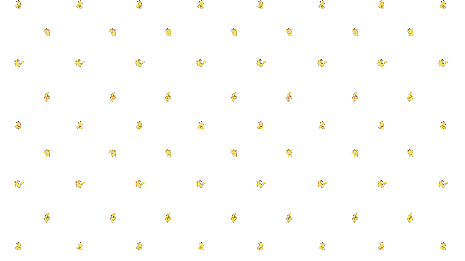 General 1920x1080 Pokémon tiles cartoon pattern simple background Pikachu