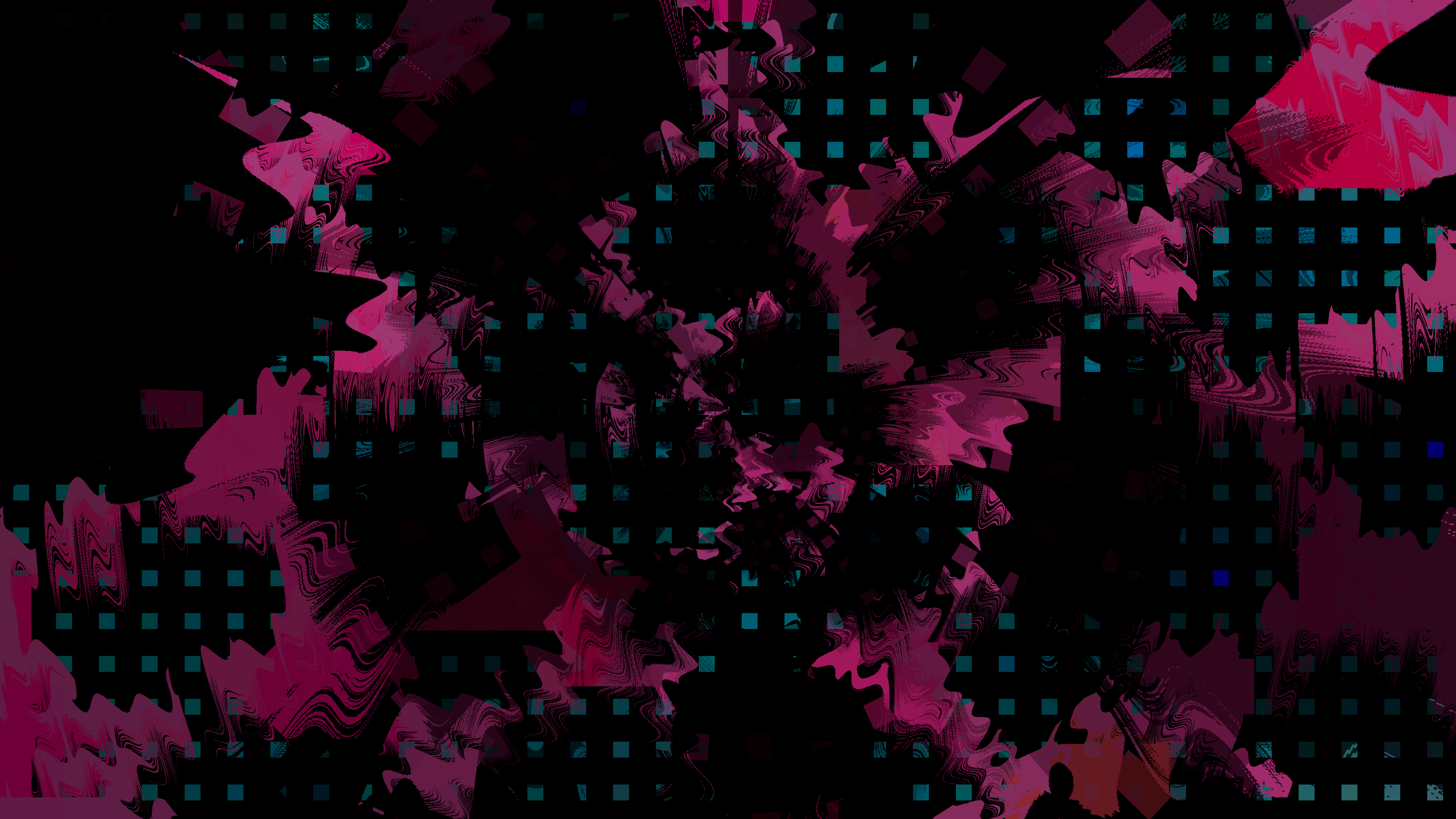 General 3840x2160 digital art purple abstract