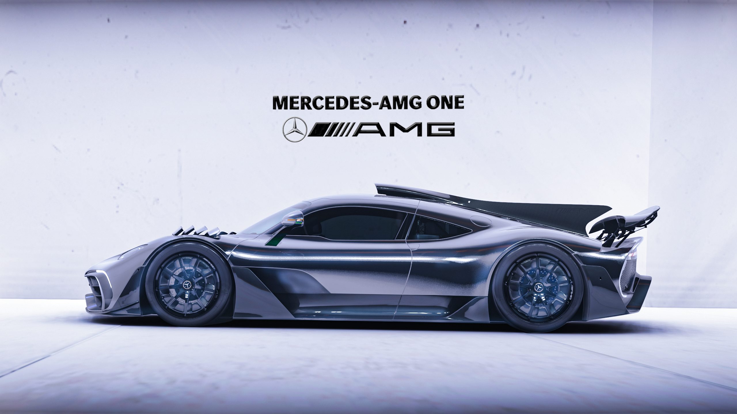 General 2560x1440 AMG ONE Forza Horizon 5 Mercedes AMG ONE car side view German cars