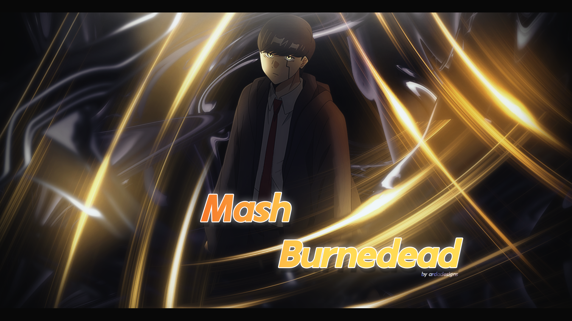 Anime 1920x1080 Mashle: Magic and Muscles Mash Burnedead abstract husbando anime boys looking at viewer anime watermarked robes