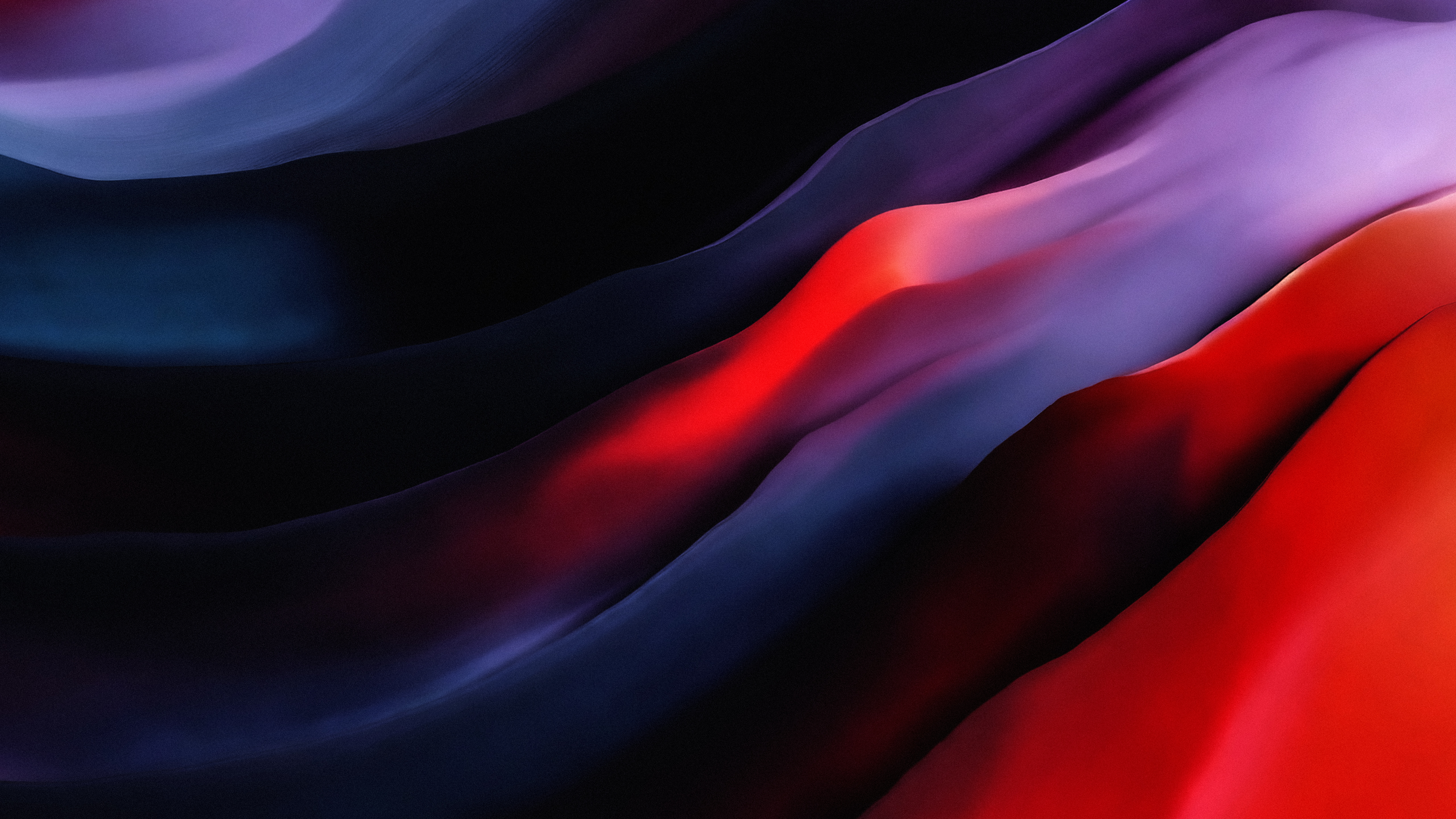 General 5120x2880 abstract 3D Abstract gradient dark background illustration Blender CGI digital art artwork minimalism colorful waves
