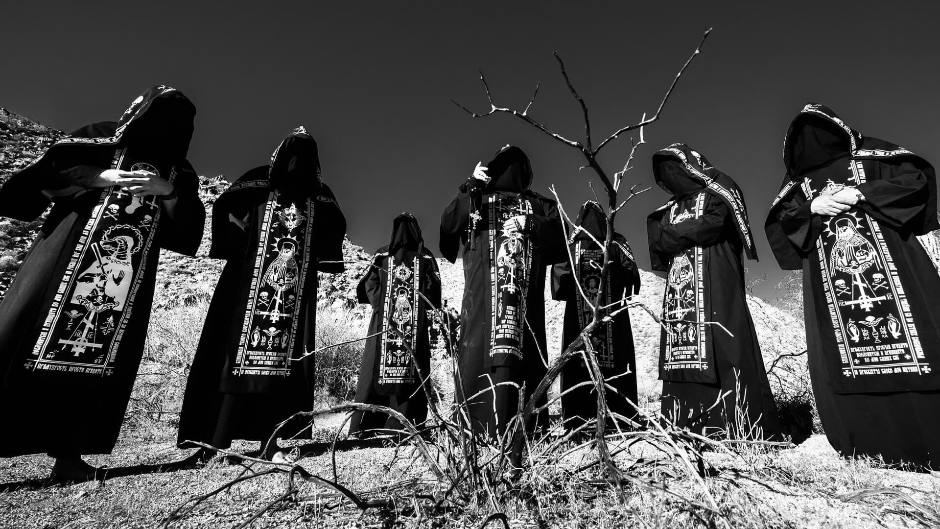 People 1920x1080 music black metal Batushka pagan monochrome