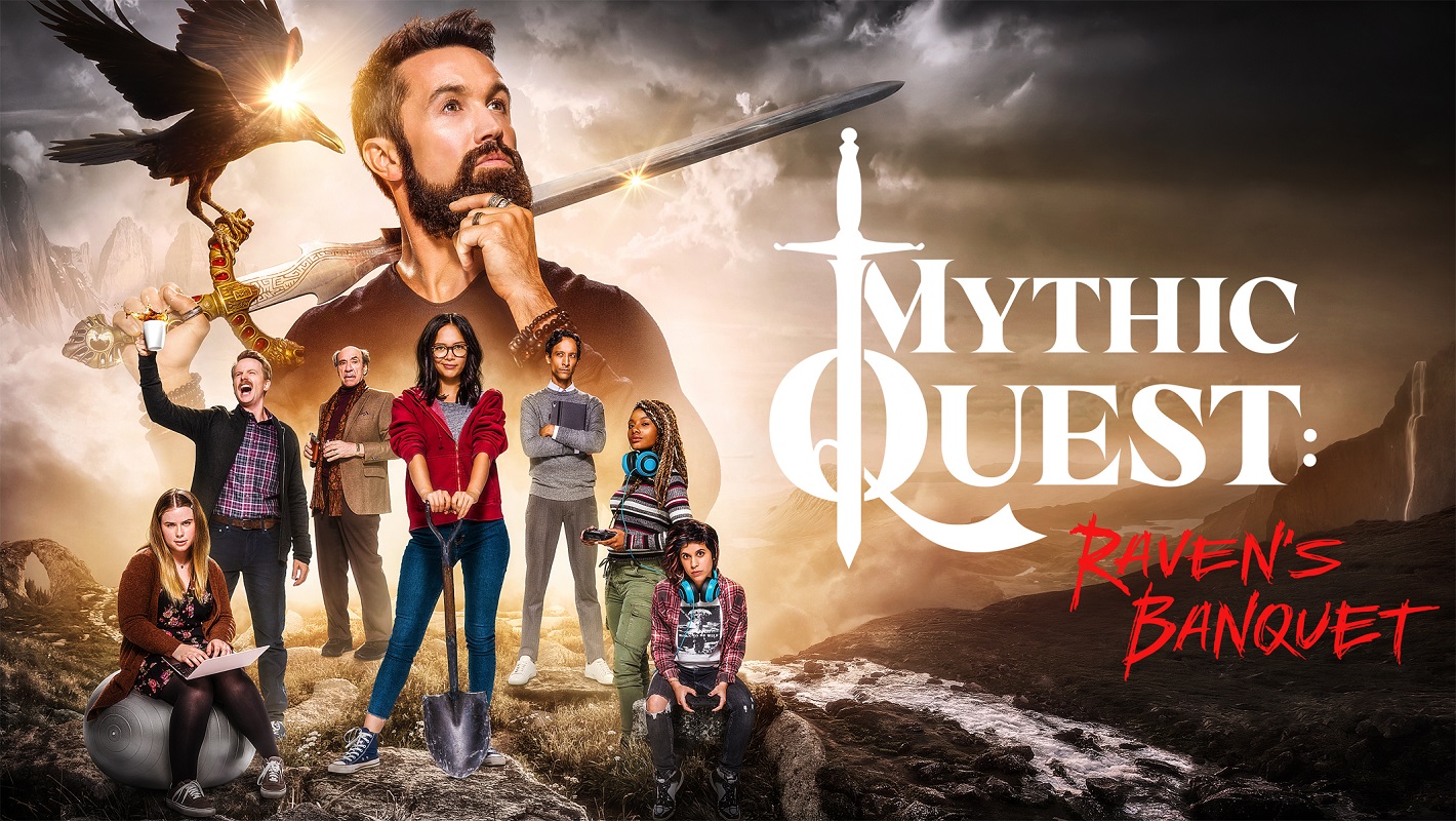 People 1420x800 Mythic Quest TV series Apple TV people Danny Pudi Rob McElhenney Charlotte Nicdao Ashly Burch
