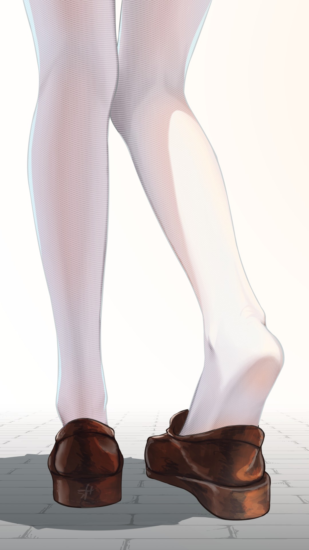 Anime 1080x1920 socks portrait display anime girls feet simple background minimalism Pixiv
